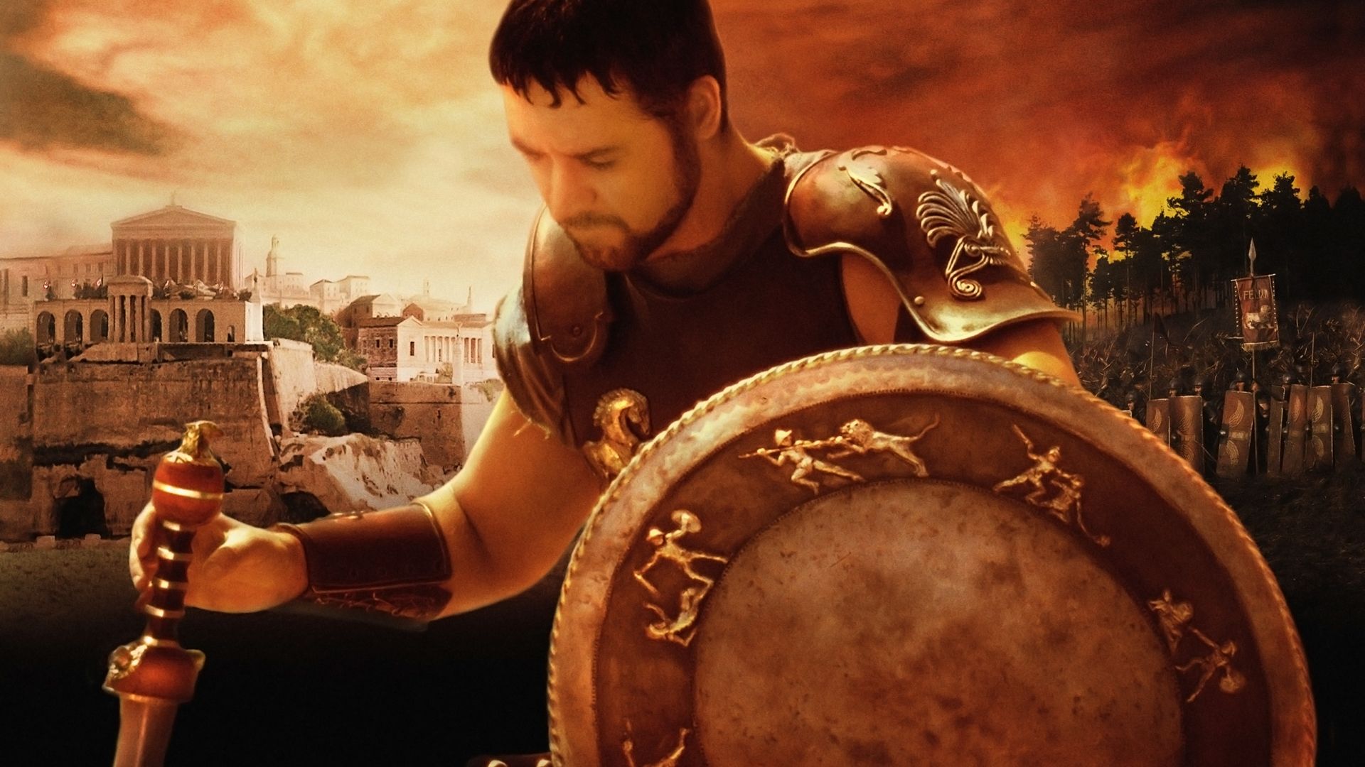 1920x1080 Phone wallpaper: Gladiator, Movie, Russell Crowe 706532