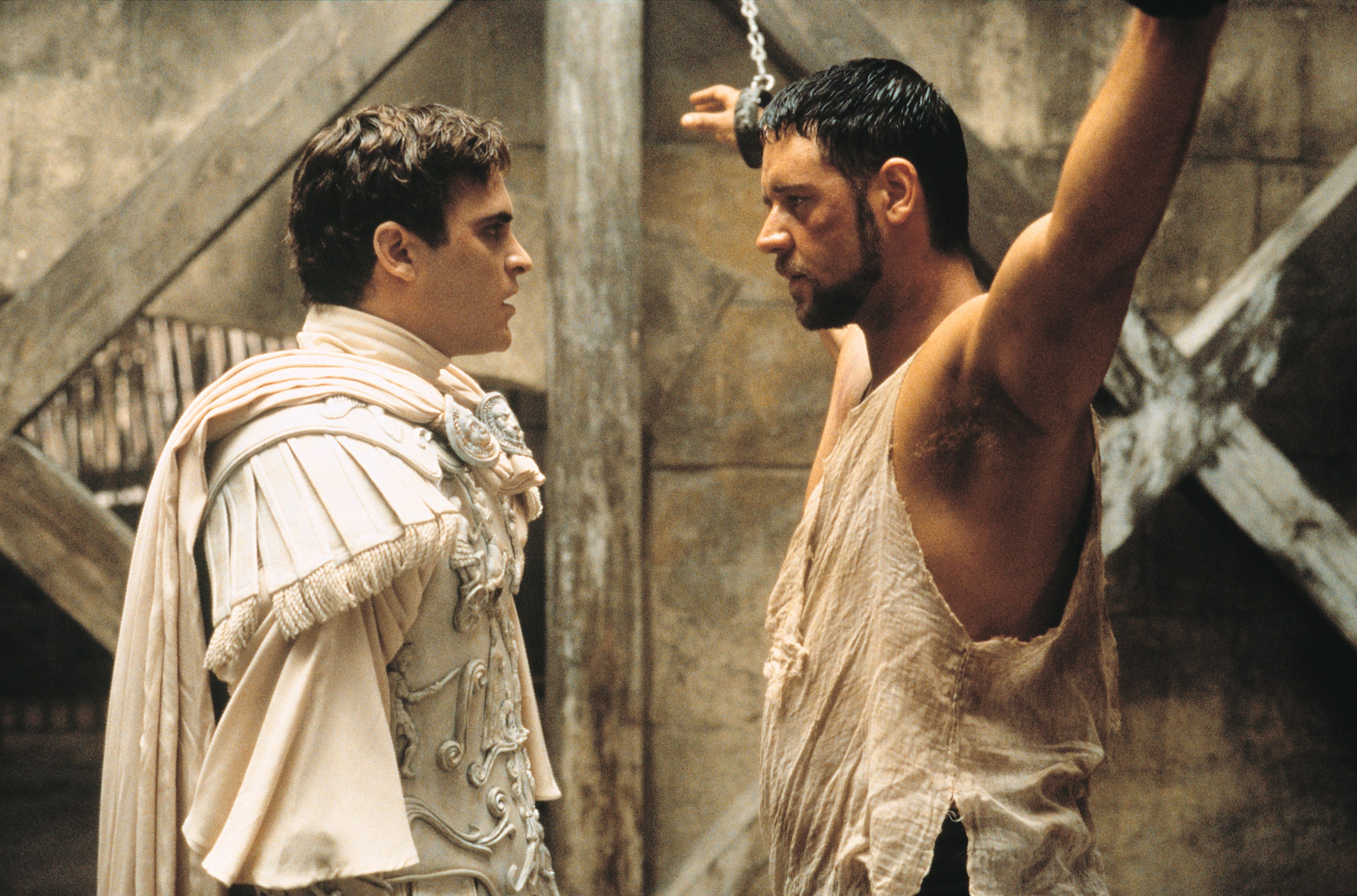 3702x2446 Phone wallpaper: Gladiator, Movie, Joaquin Phoenix, Russell Crowe 714566