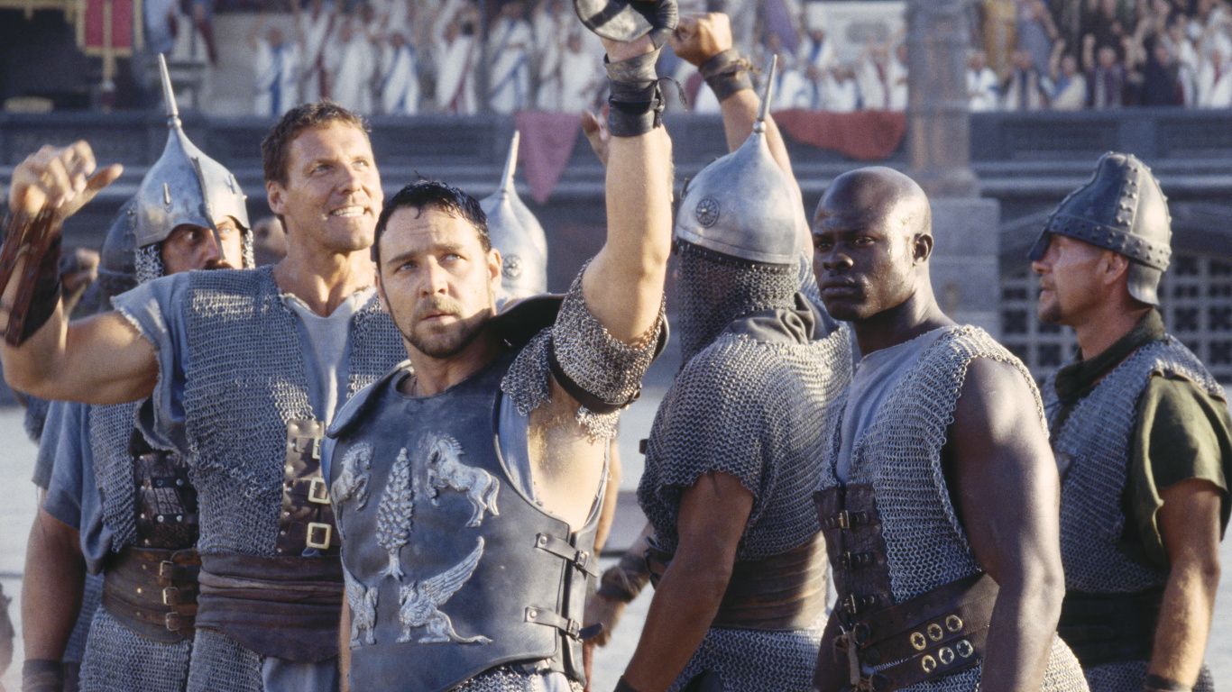 1366x768 Laptop Gladiator Wallpaper Free 1366x768 High Quality Background