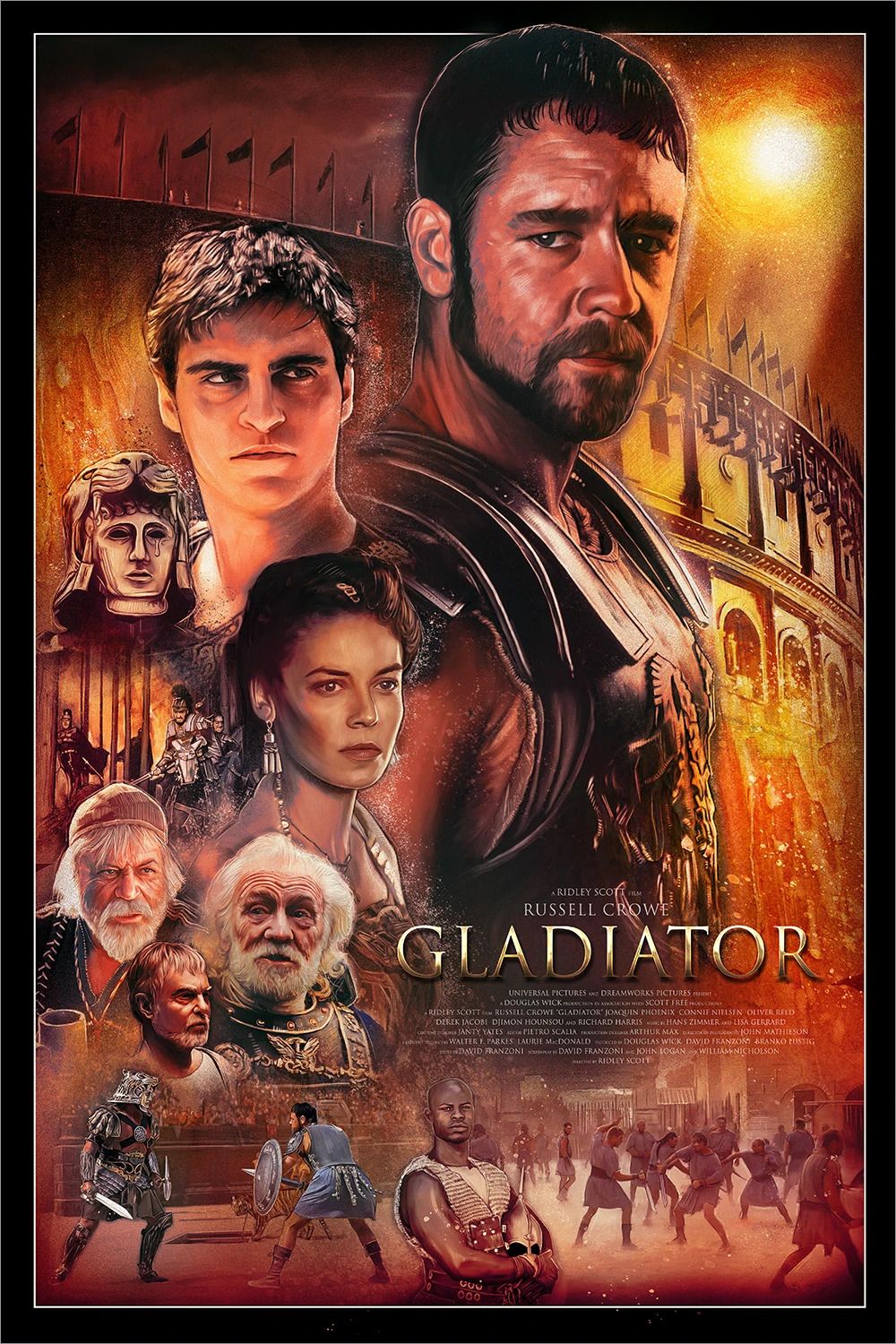 1000x1500 The Gladiator (2000) [1000 x 1500]