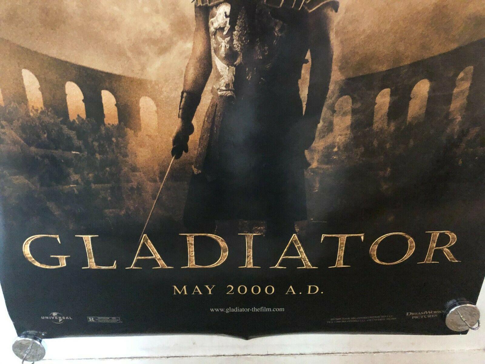 1600x1200 Gladiator Original Movie Poster 27x40 Rolled (2000)
