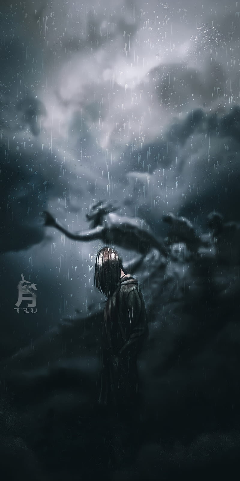 800x1600 Eren Jeager, SNK, Shingeki no kyojin, AOT, HD phone wallpaper