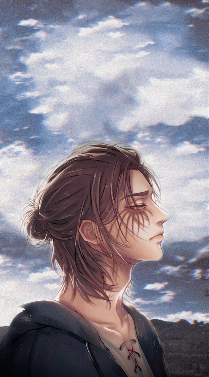 665x1200 Eren Yeager Wallpaper