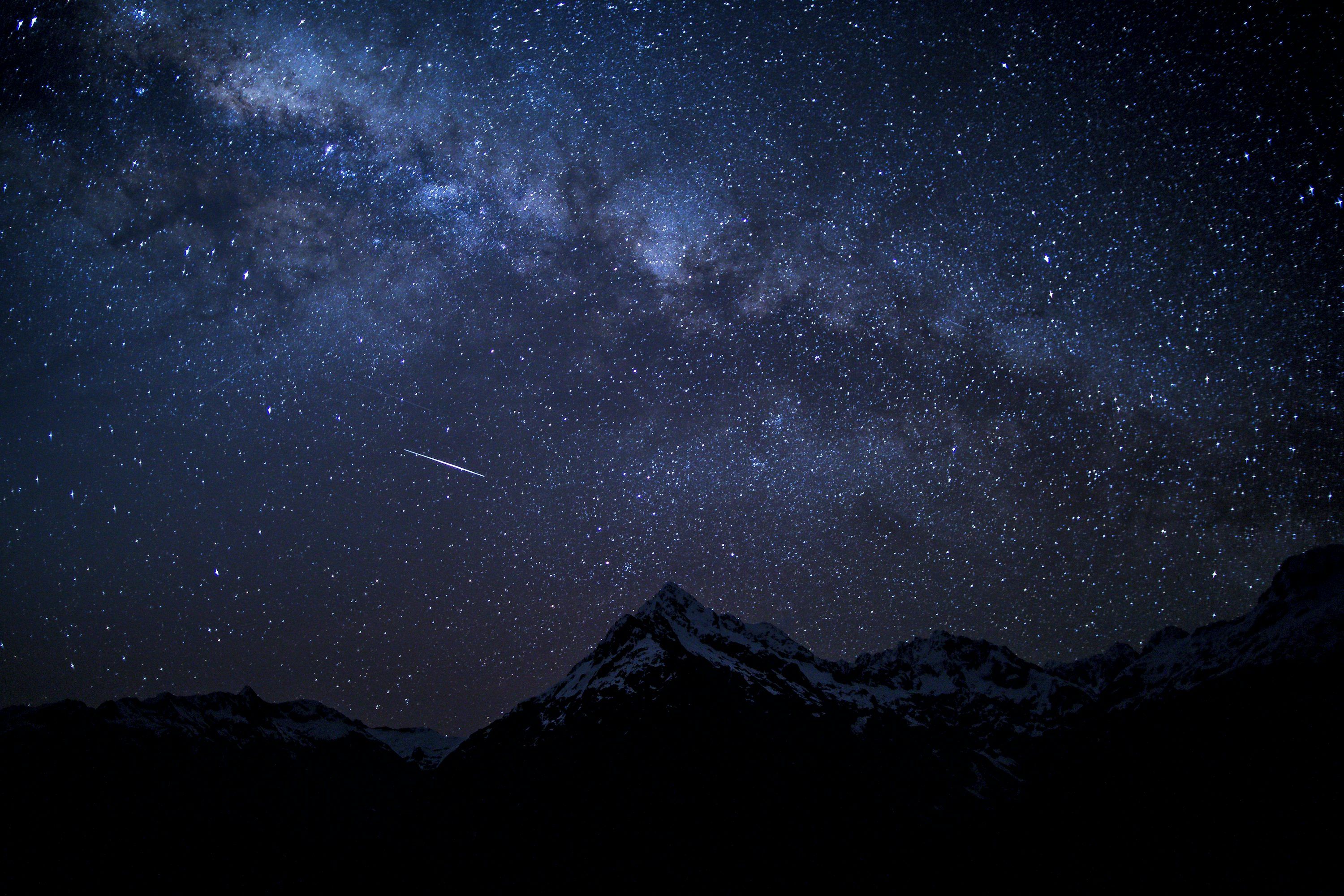 3000x2000 Night Sky Wallpaper: Free HD Download [4K]