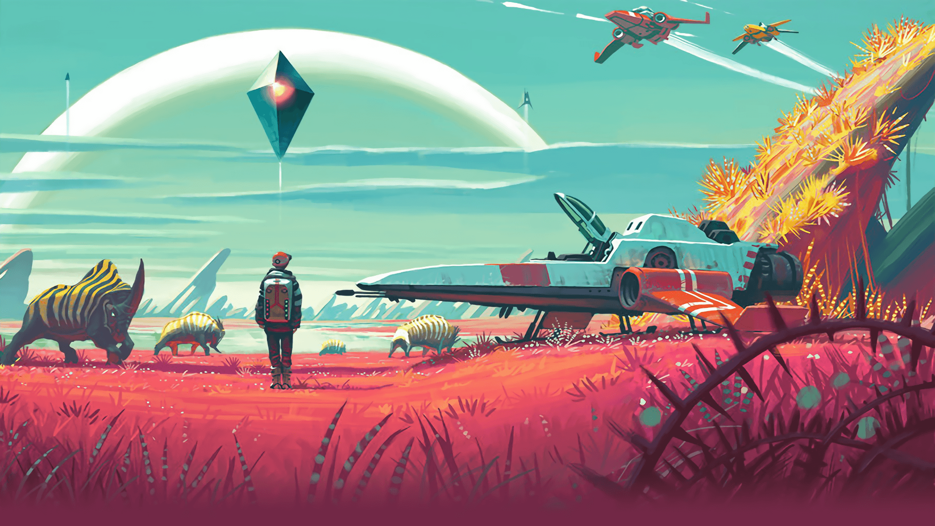 1920x1080 No Man's Sky Wallpaper
