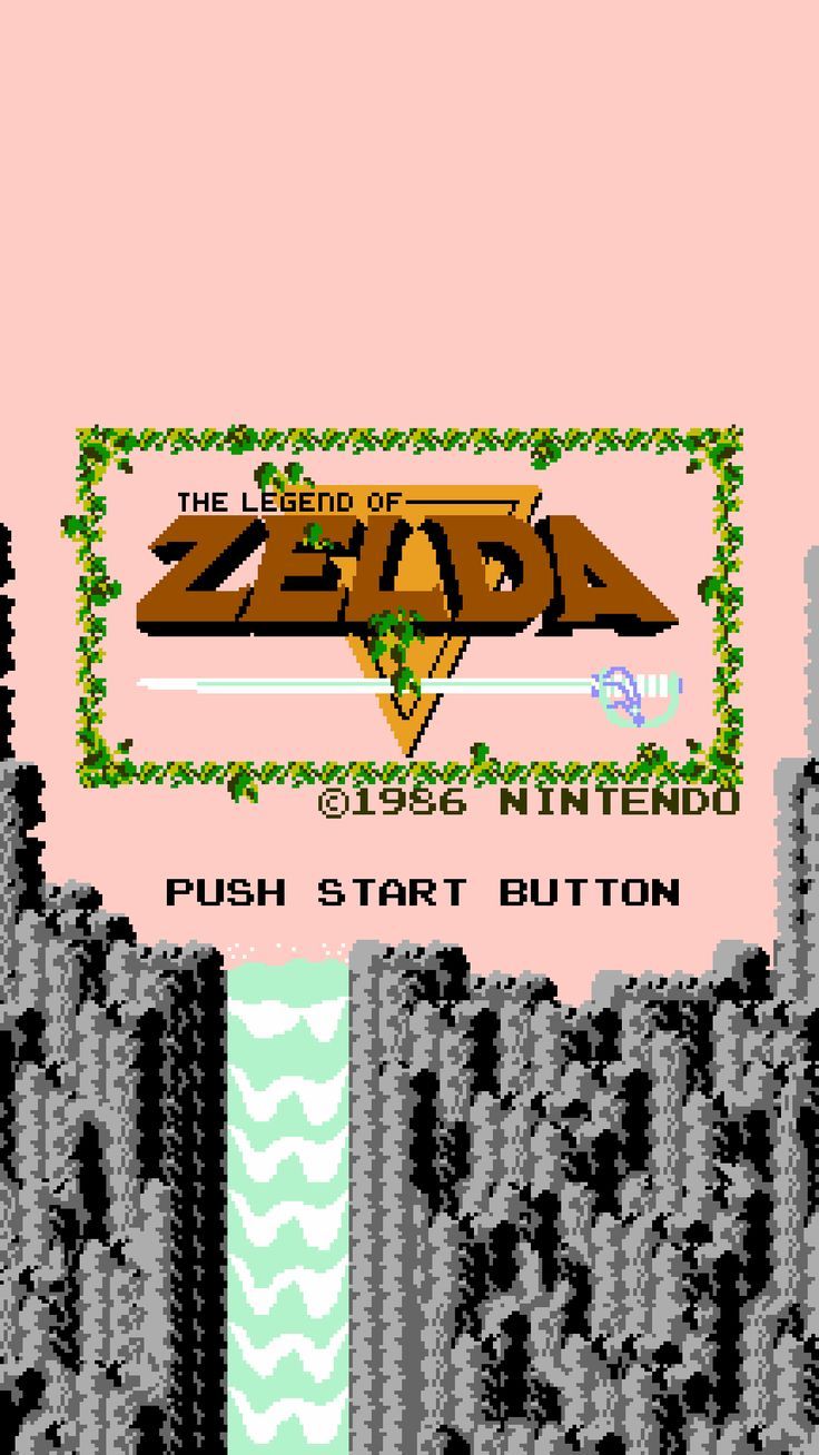 736x1308 Zelda NES Wallpaper