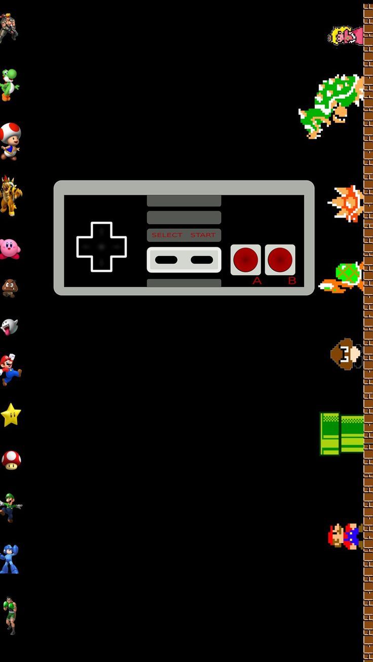 736x1308 Nintendo NES Classic iPhone Wallpaper HD