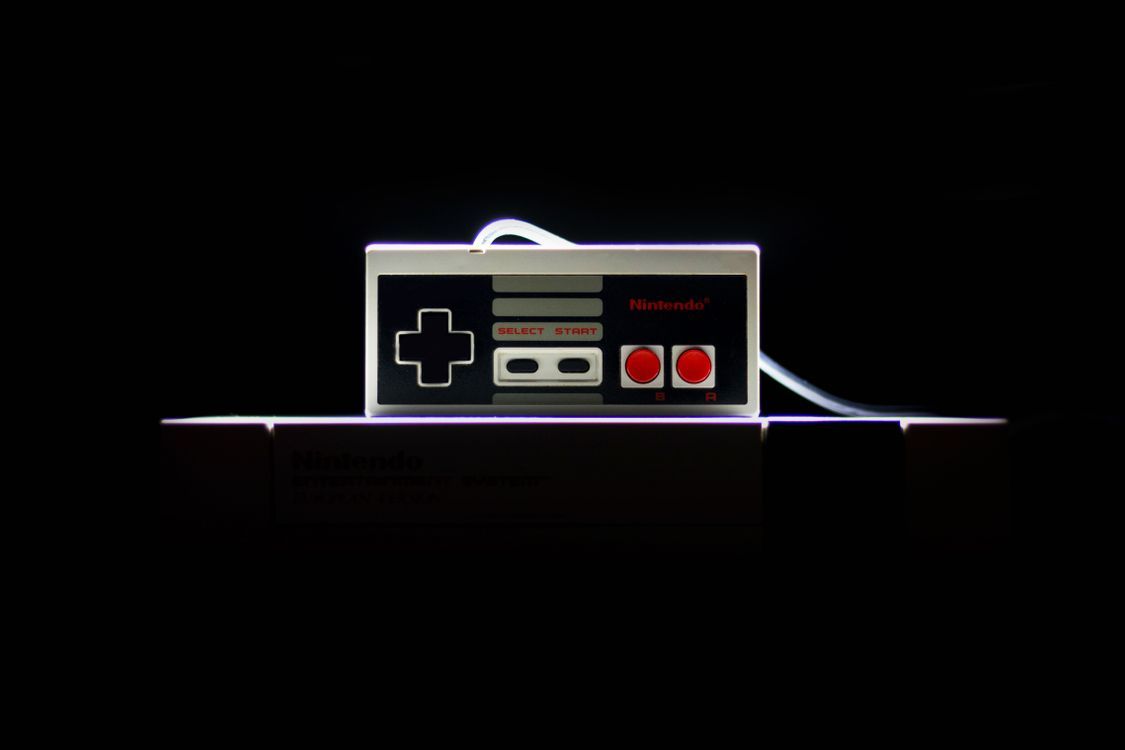 1125x750 Low Light Photo Of Nes Controller · Free