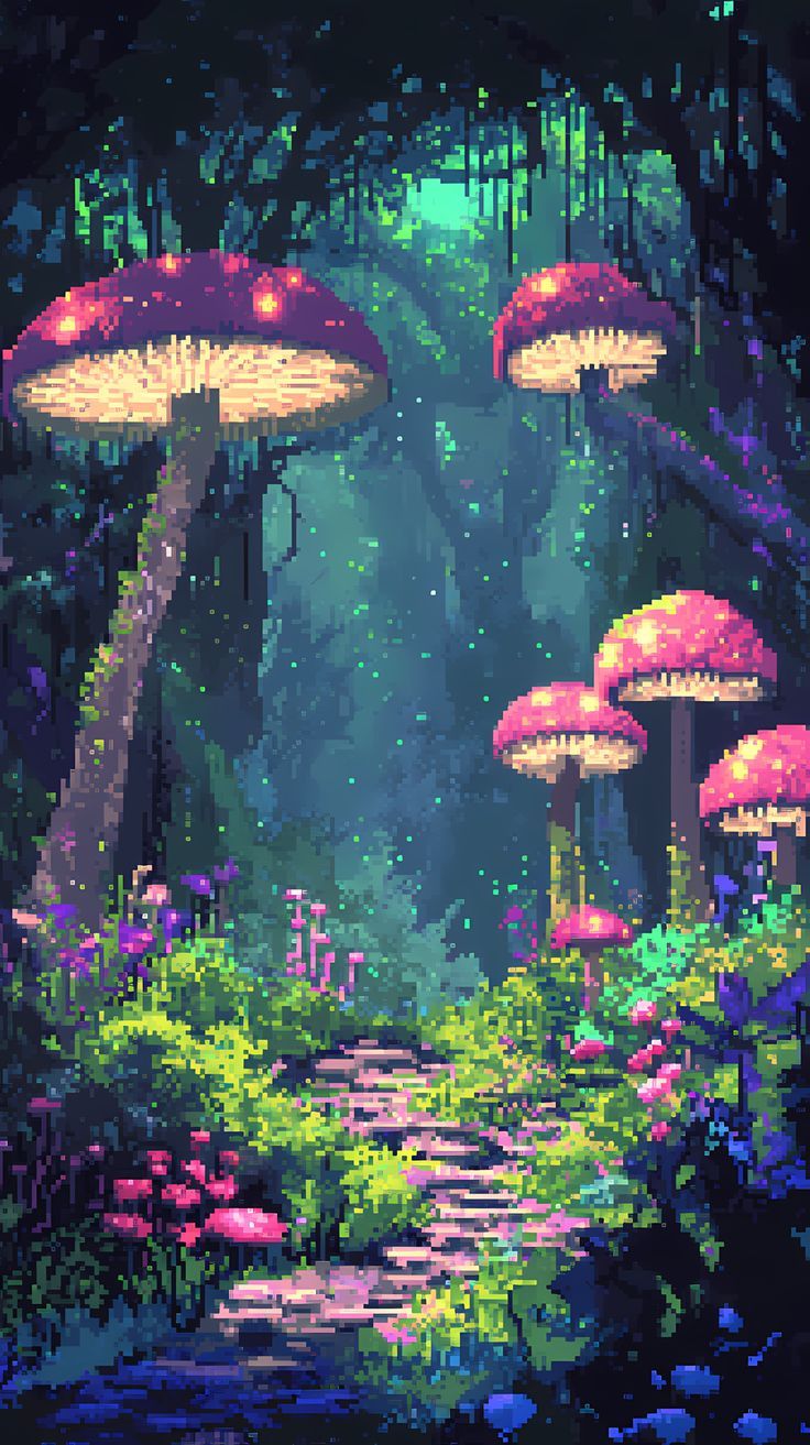 736x1313 Cute Pixel Art Wallpaper for Phone Lovers Everywhere