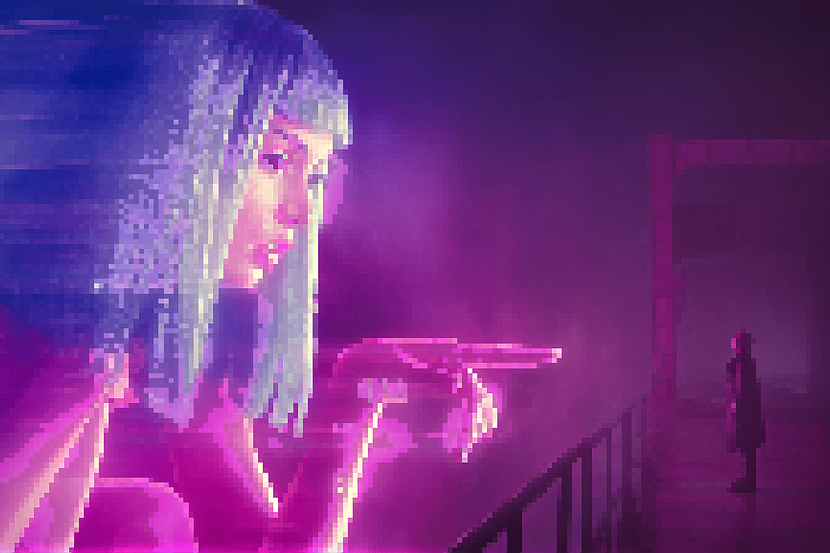 1200x800 Got a request to turn this beauty from Bladerunner 2049 into pixel art!