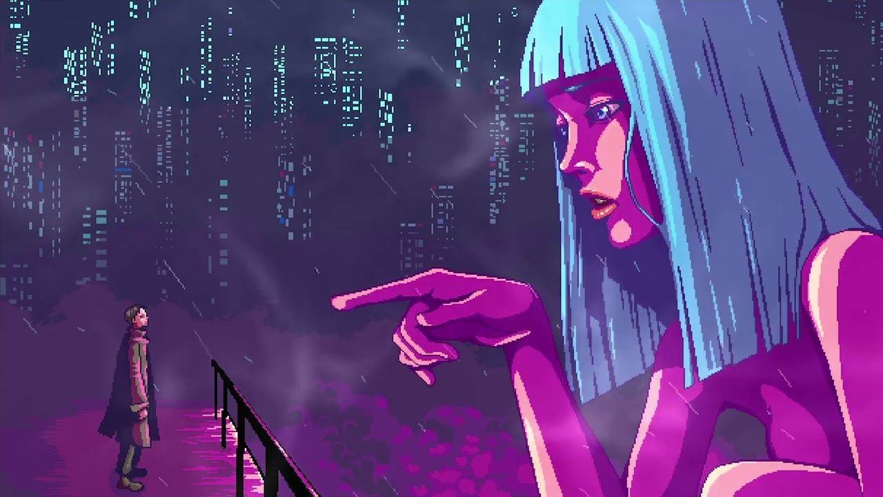 1280x720 Blade Runner 2049 You Look Lonely Pixel Art Live Wallpaper 4K