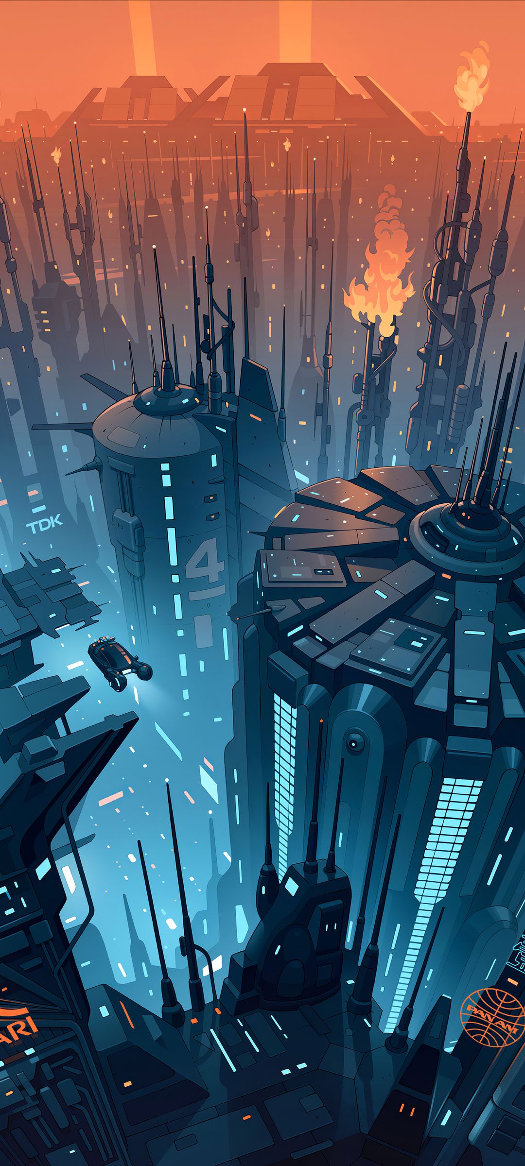 1080x2400 Blade Runner Cityscape Google Pixel 7 , HD 4k Wallpaper, Image, Background, Photos and Picture