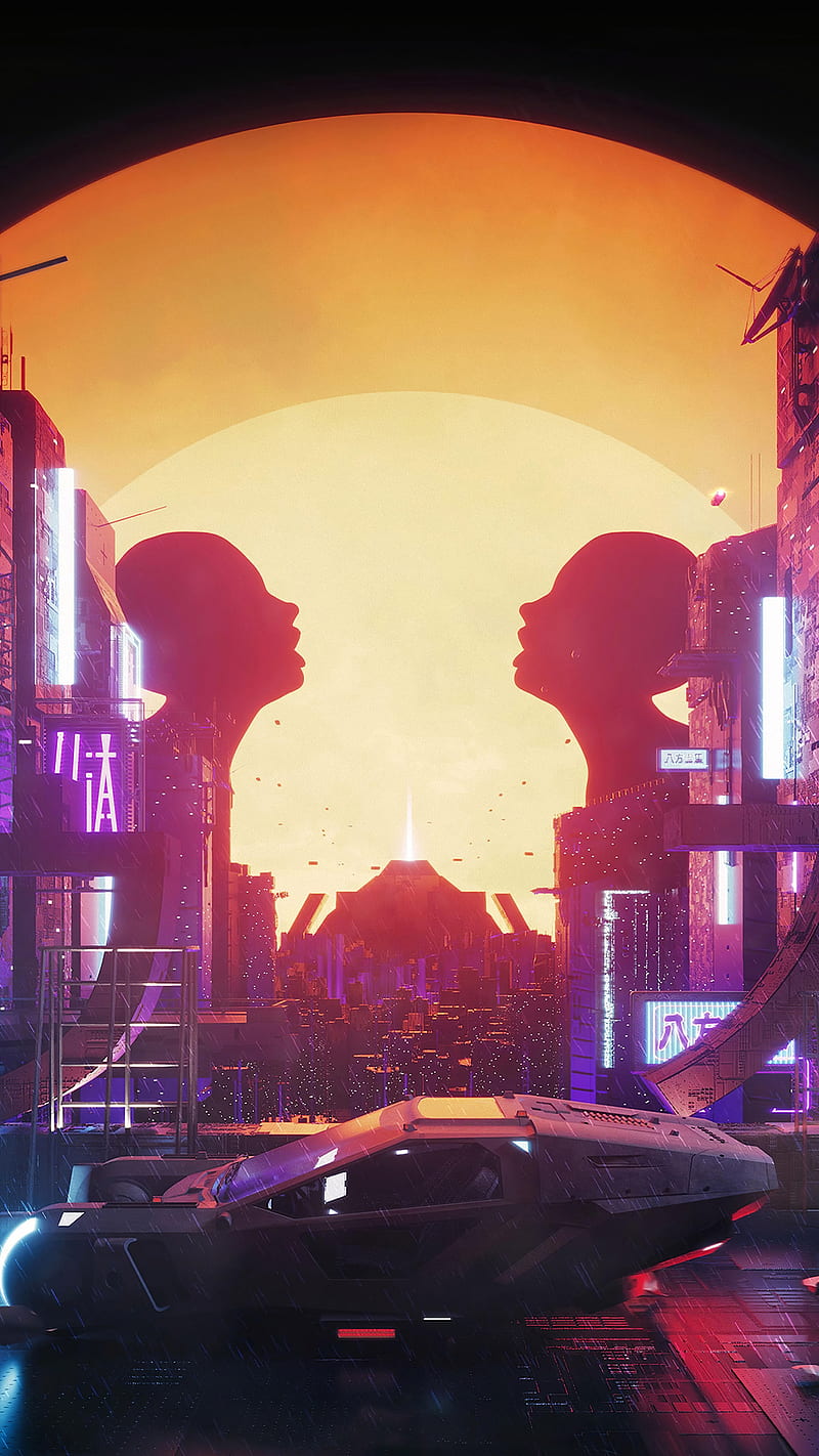 800x1422 HD blade runner art wallpaper