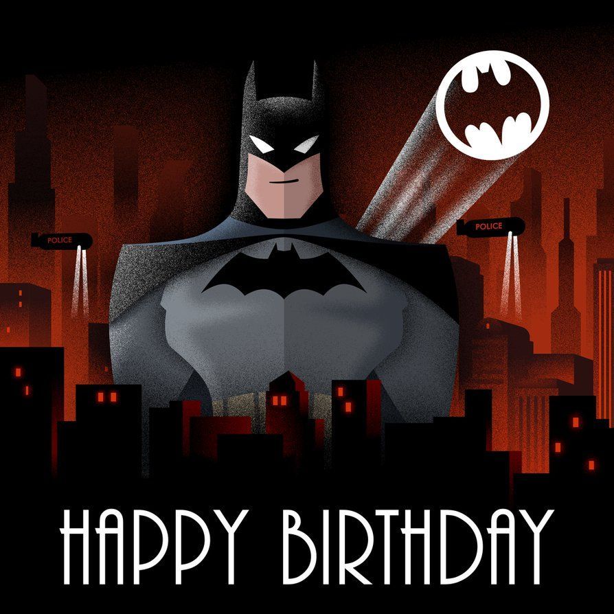 894x894 Batman Birthday Card. Batman birthday wishes for friend, Happy birthday batman image, Happy birthday superhero
