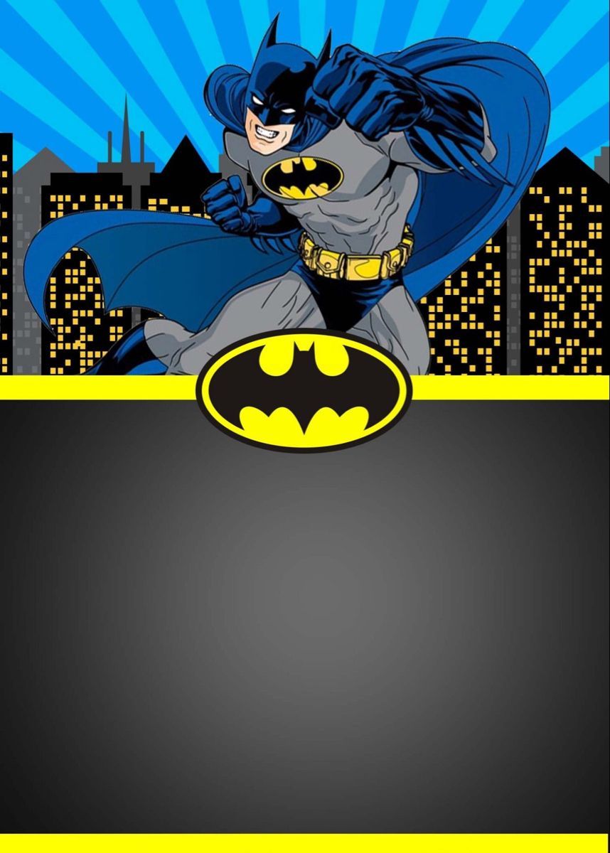 858x1200 Batman birthday poster. Batman background birthday, Batman birthday card printable, Batman birthday invitation