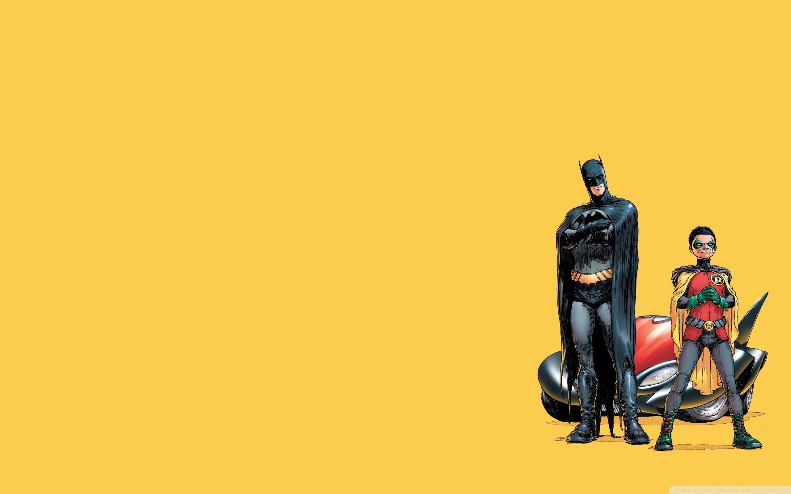 2560x1600 Download Batmobile DC Comics Damian Wayne Robin (DC Comics) Batman Comic Batman & Robin HD Wallpaperx1600