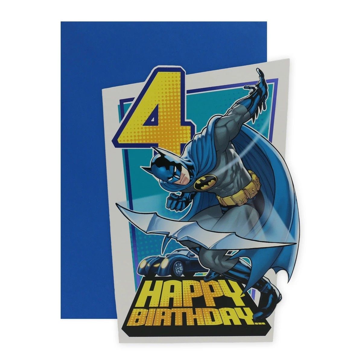 1200x1200 Connections from Hallmark DC Comics Batman 4th Birthday Card of the Good Guys