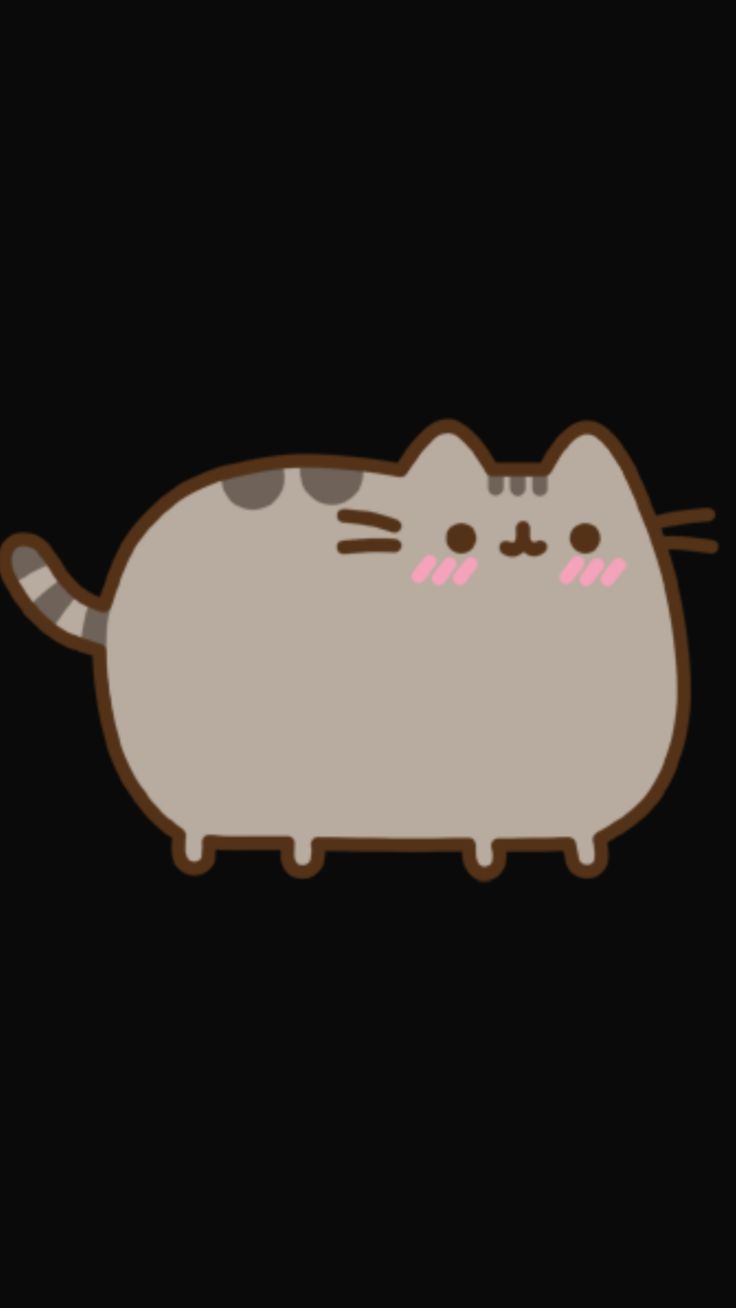 736x1308 Pusheen. Cute Cat Love. Adorable cat drawing style, Cartoon character design inspiration, Cute cartoon