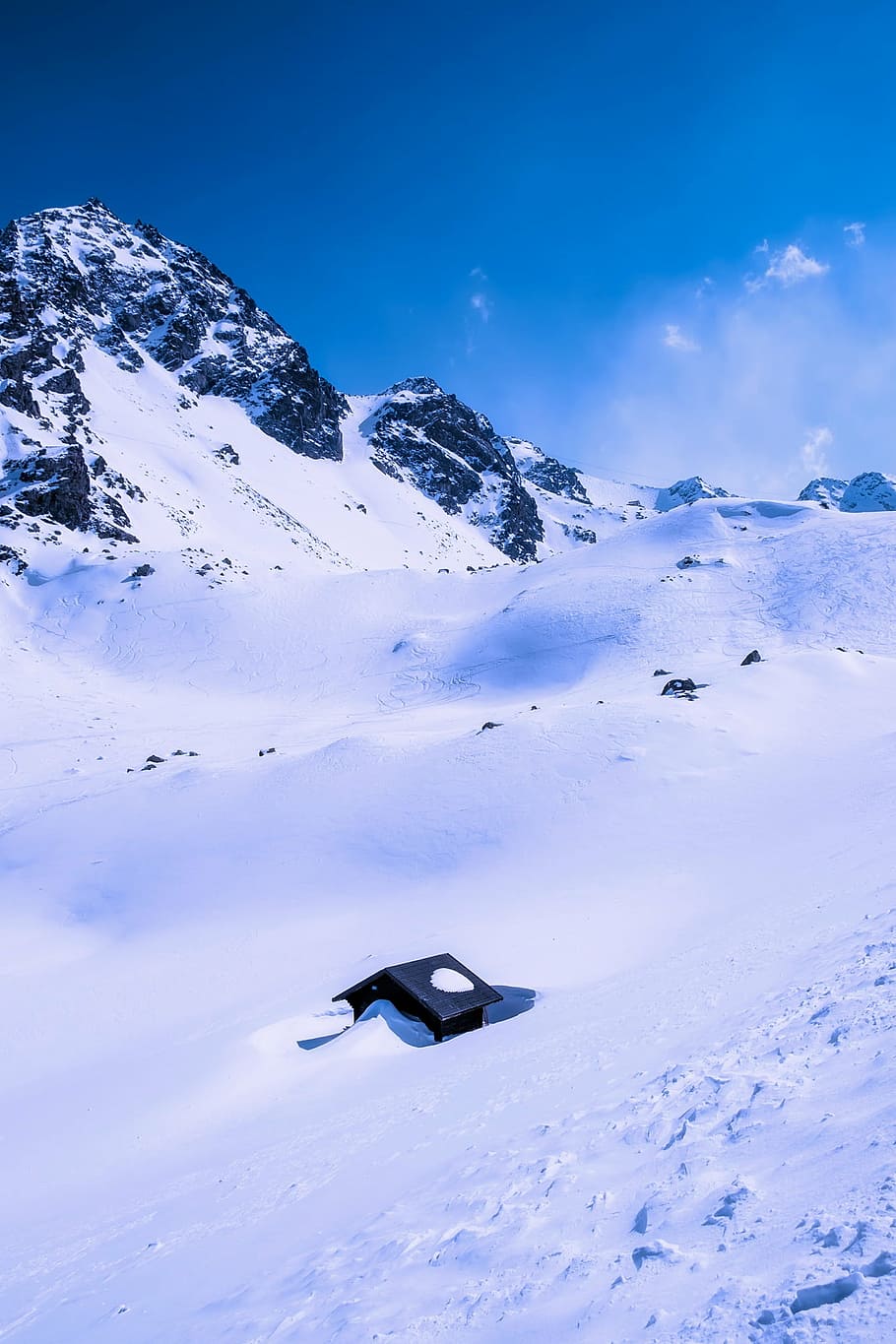 910x1365 HD wallpaper: switzerland, landscape, winter, snow, ice, cold, mountains