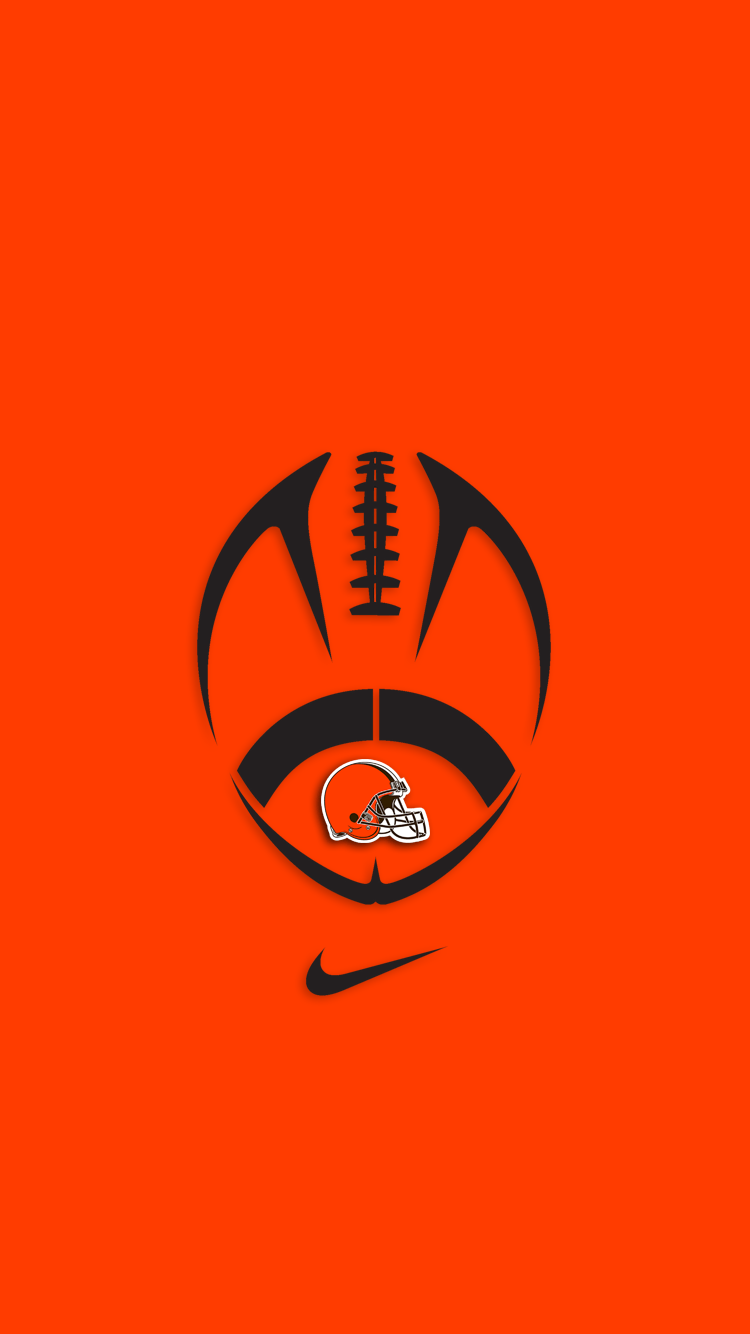 750x1334 Orange Nike iPhone Wallpaper