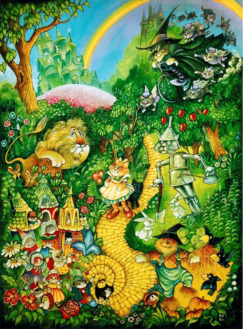 825x1114 Oz Wall Mural