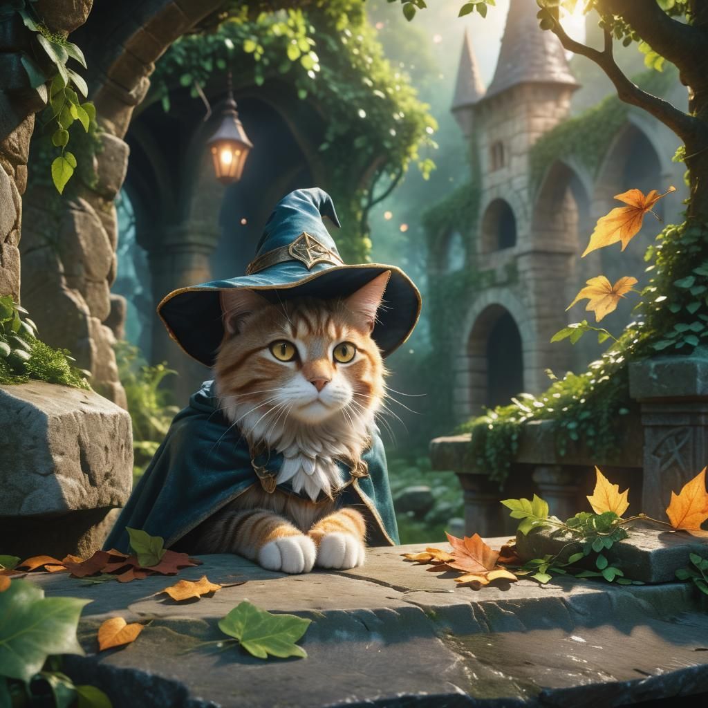 1024x1024 Gandalf the Grey Will See You Now Cat Wizard