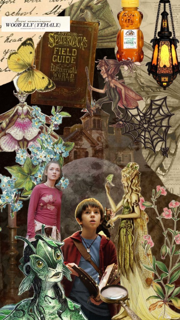 736x1308 spiderwick. Spiderwick chronicles, American flag painting, Witch wallpaper