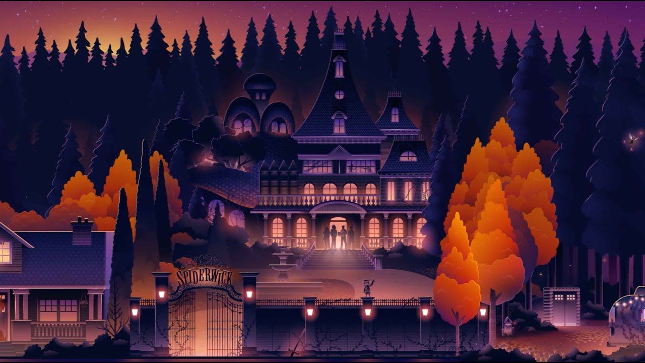 1280x720 The Spiderwick Chronicles. City Stroll: Movie Magic. Roku City Screensaver
