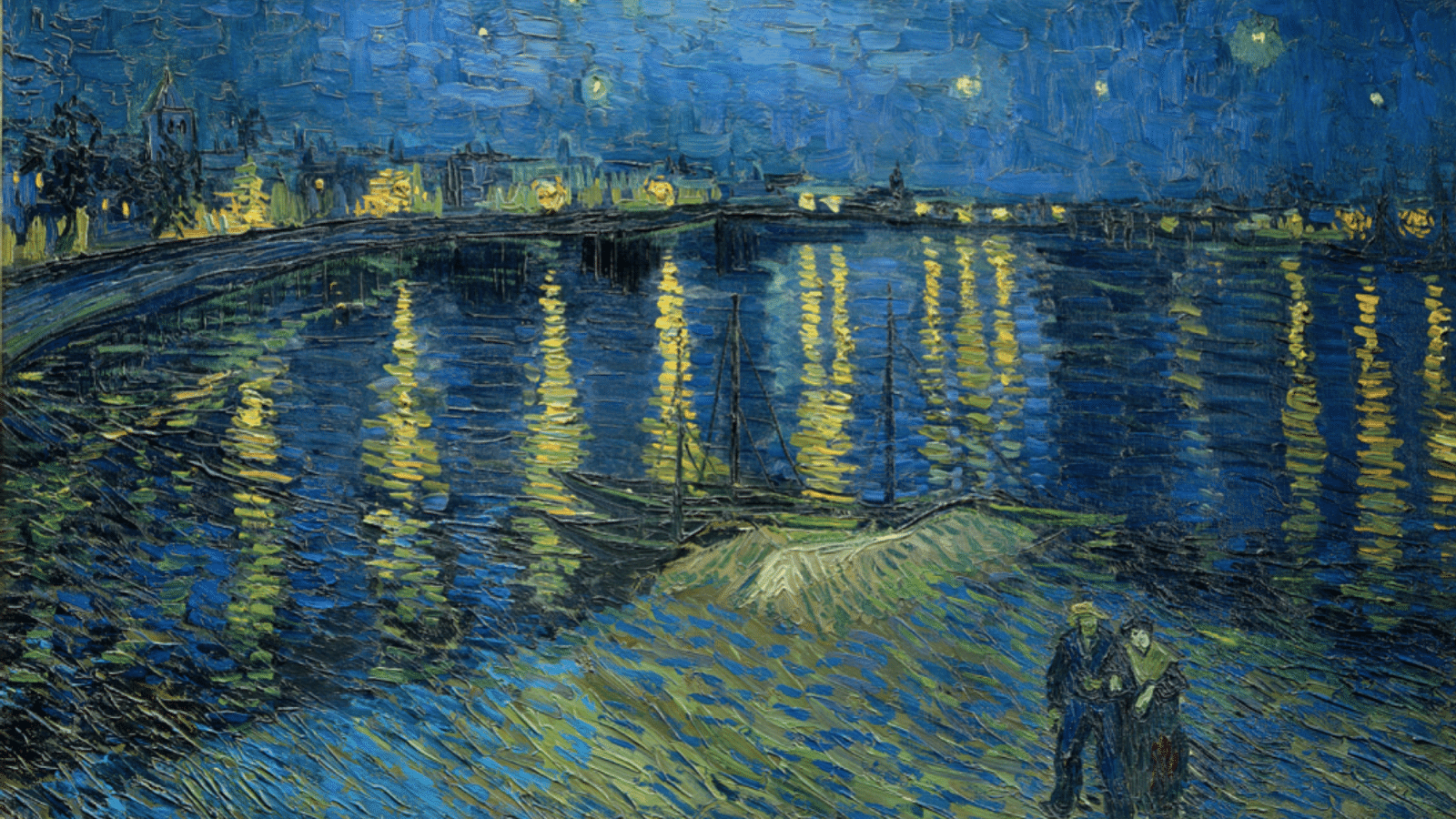 1600x900 Starry Night over the Rhône by van Gogh History Encyclopedia