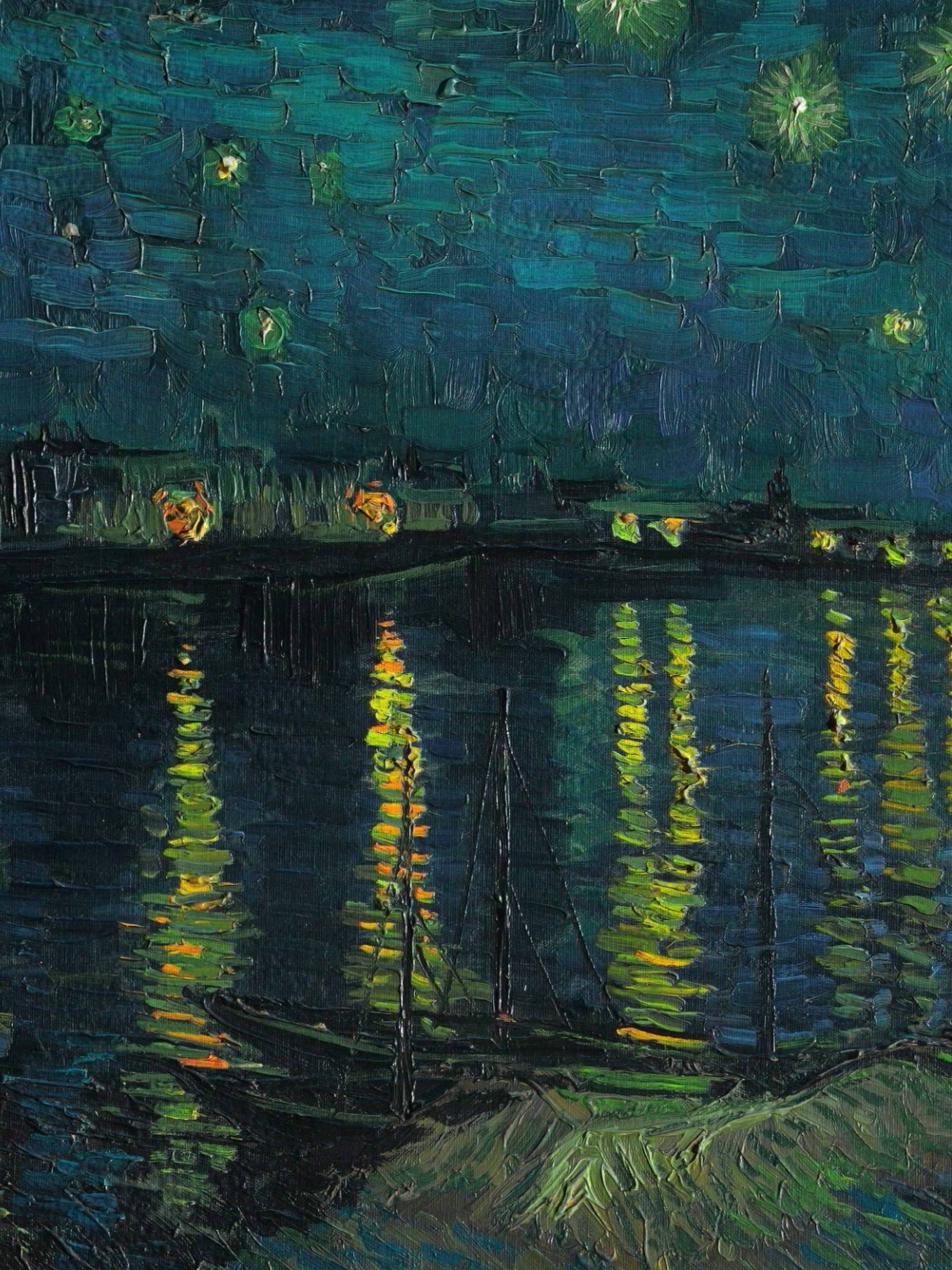 2100x2800 Starry Night over the Rhone
