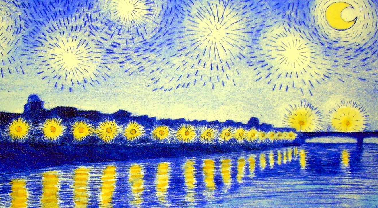 1317x727 Vincent's starry night over the Rhone