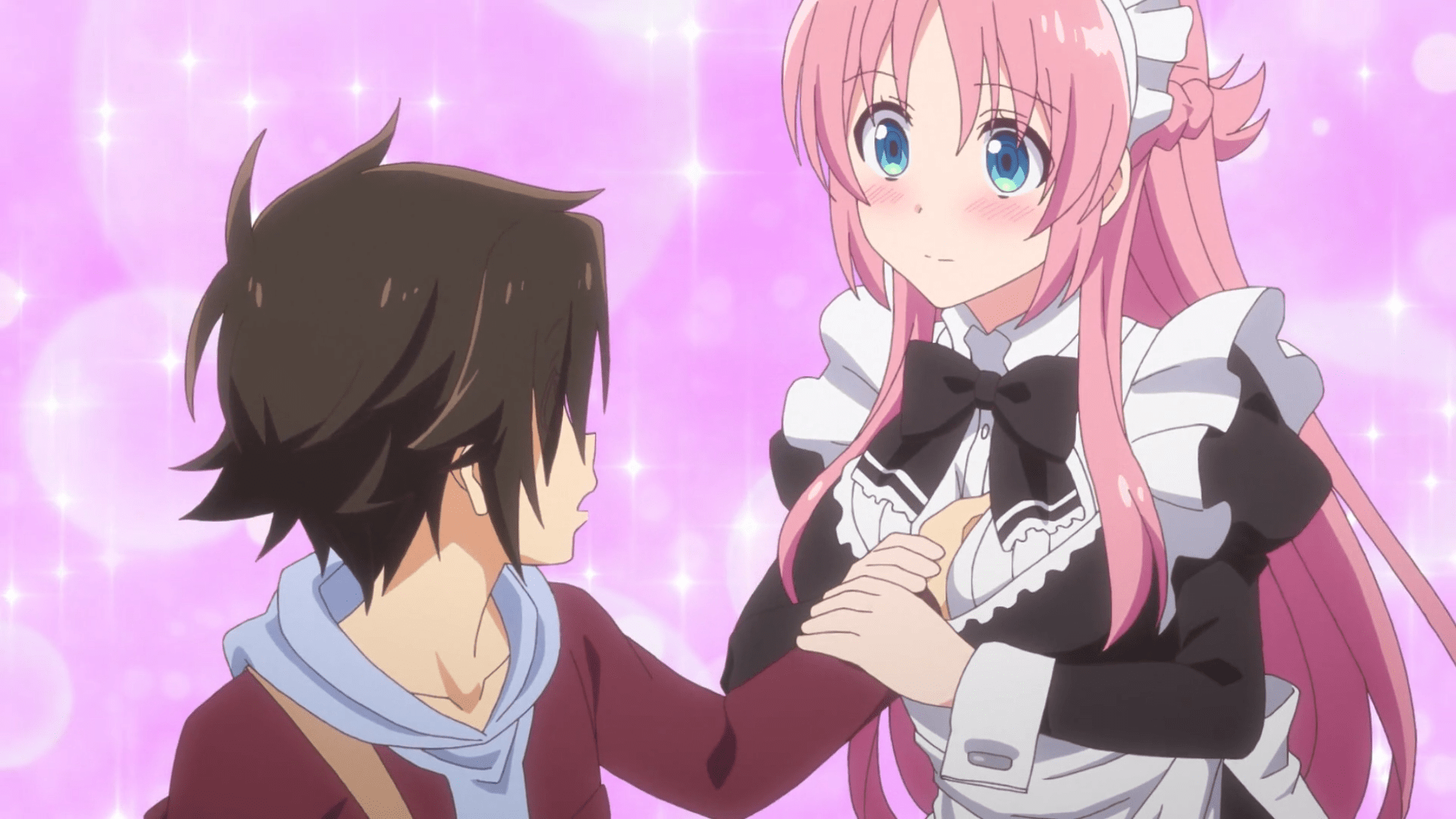 1920x1080 Mother of the Goddess' Dormitory Episode 7: Atena Becomes a Maid