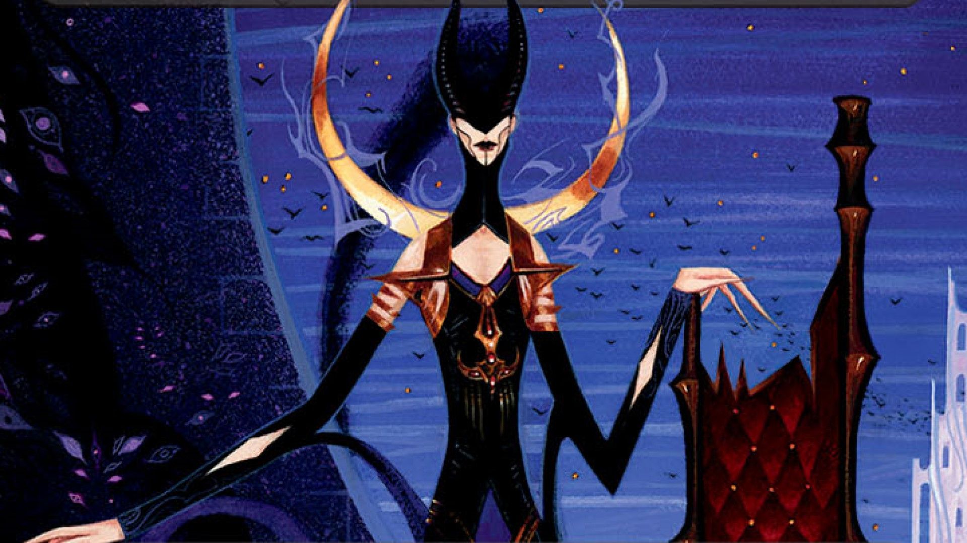 1920x1079 MTG Wilds of Eldraine spoilers show scary Ashiok Planeswalker