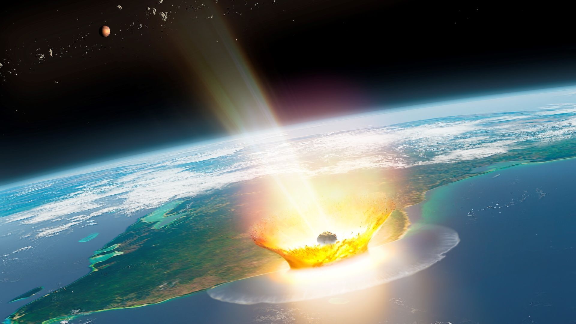 1920x1080 Dinosaur Killing Asteroid Was A Rare Rock From Beyond Jupiter, New Study Reveals