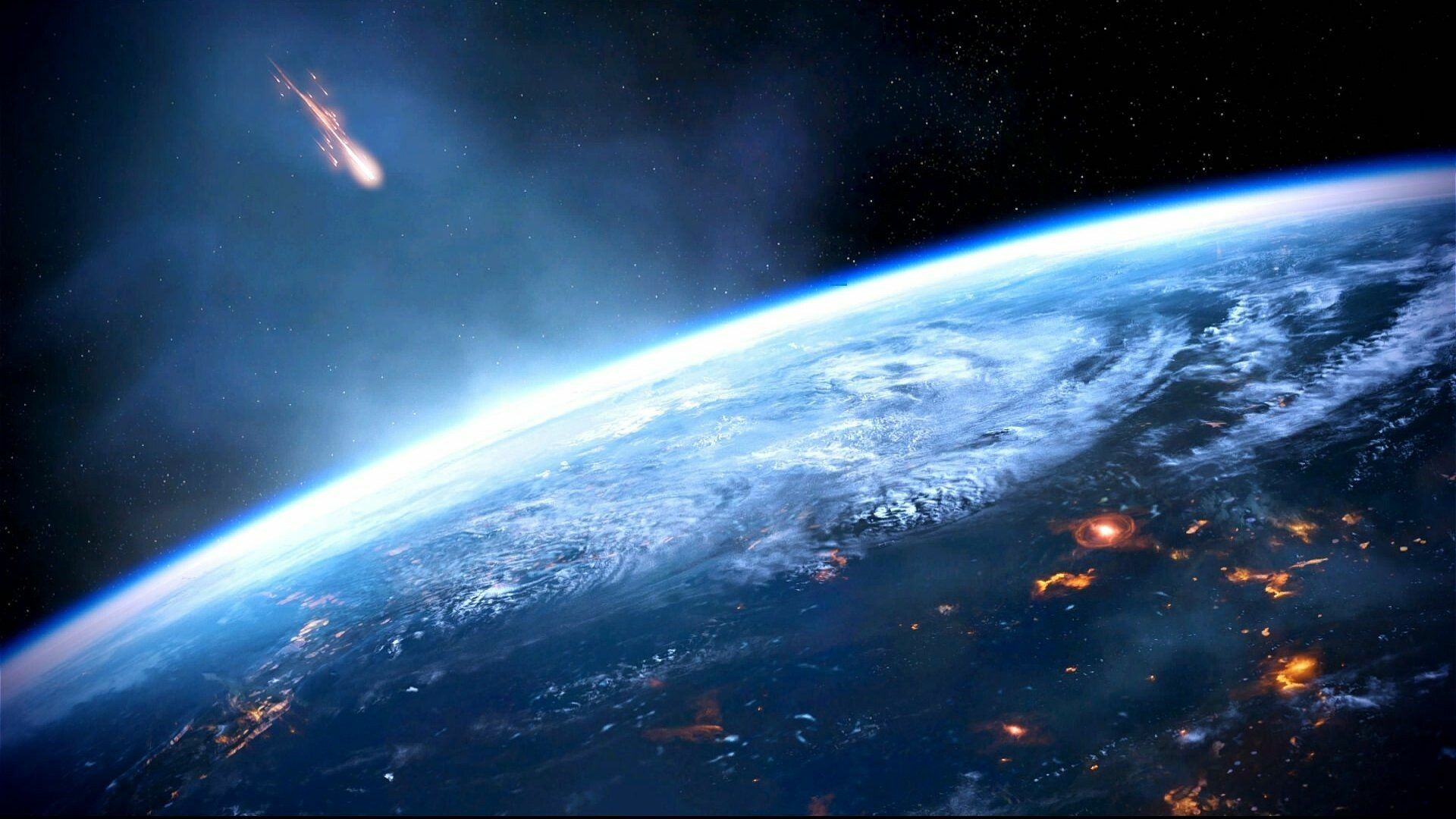 1920x1080 Asteroid Wallpaper