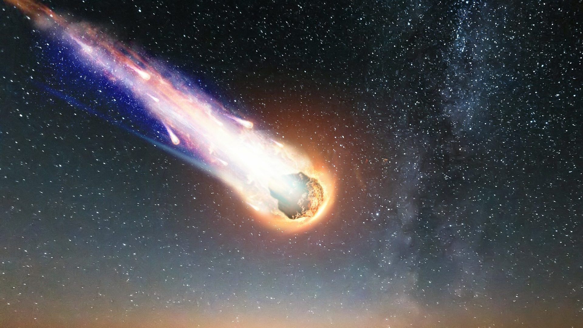 1920x1080 Asteroid impact that killed the dinosaurs sparked two years of darkness