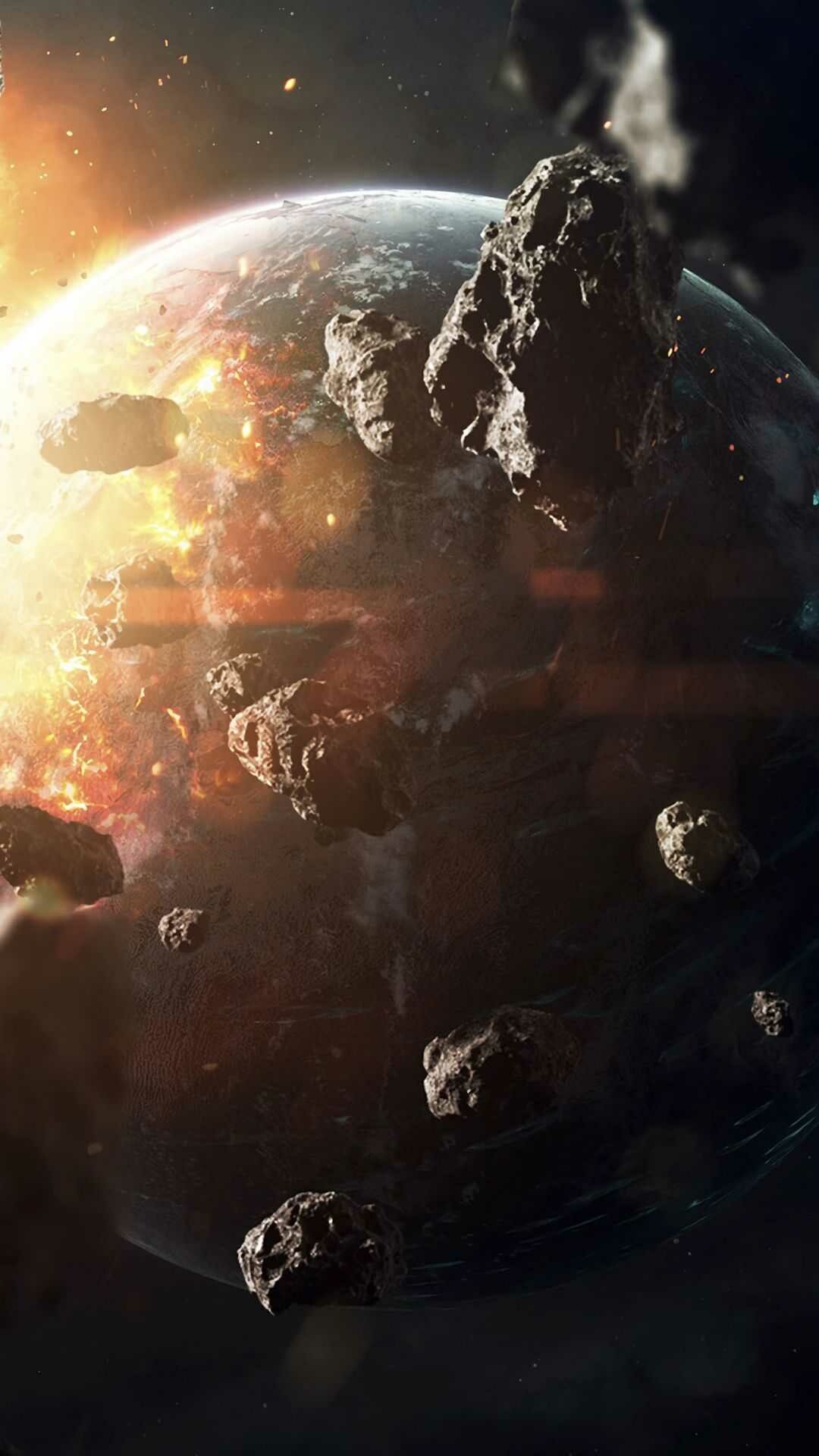 1080x1920 Meteor Wallpaper