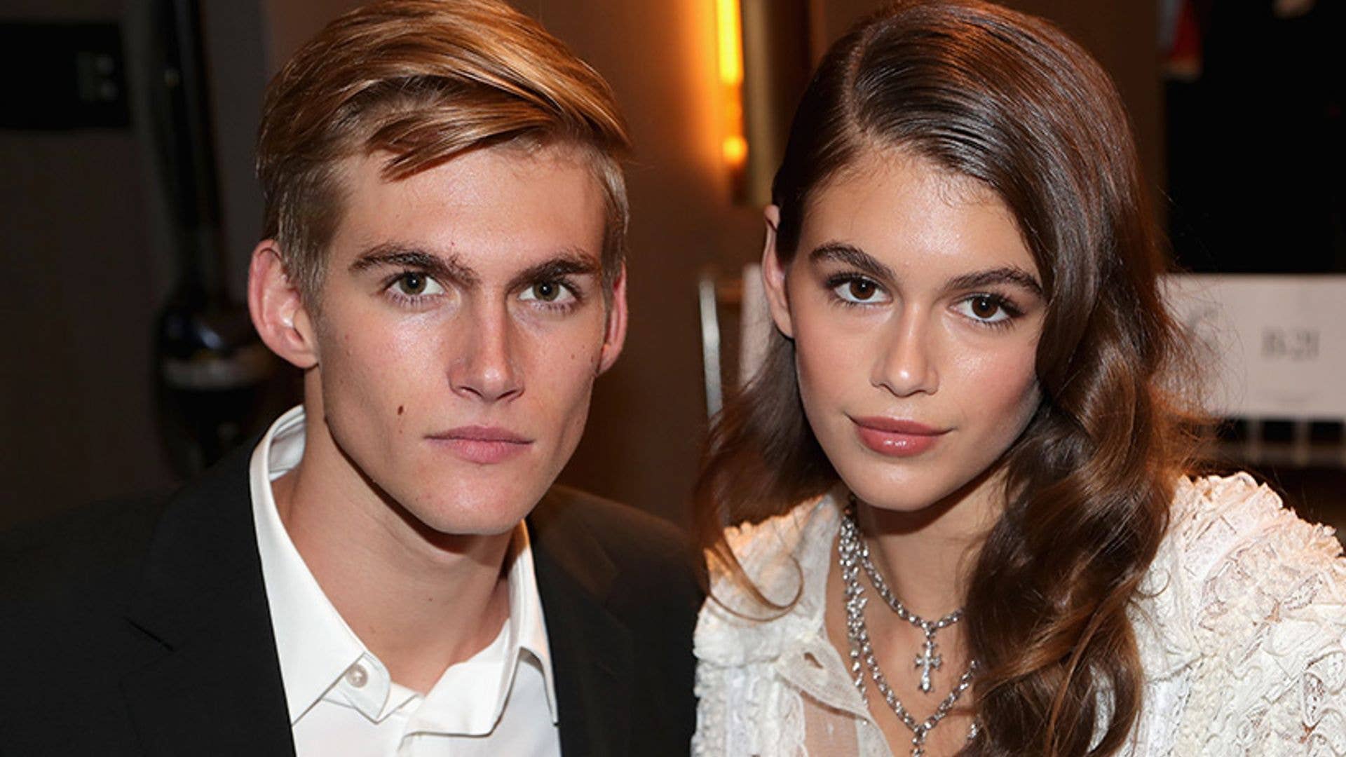 1920x1080 Cindy Crawford's model kids Kaia and Presley Gerber look just like mum at awards ceremony