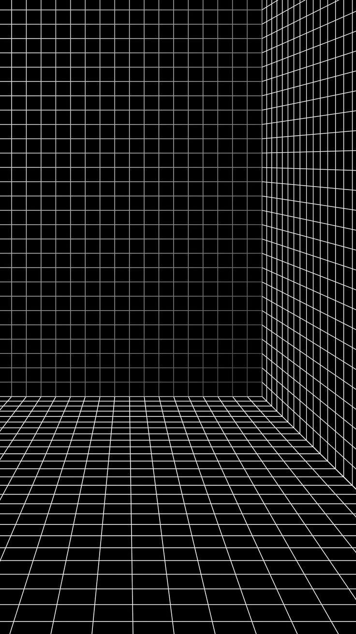 736x1308 3D Wireframe Grid Room Background Vector. Grid background 3D design, Neon grid wallpaper design, Wireframe background