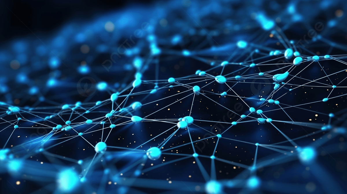 1200x673 Abstract Grid Background With Interconnected Network Structures And Big Data Representation 3D Rendering Of Lines And Dots, Node, Digital, Technology Elements Background Image And Wallpaper for Free Download