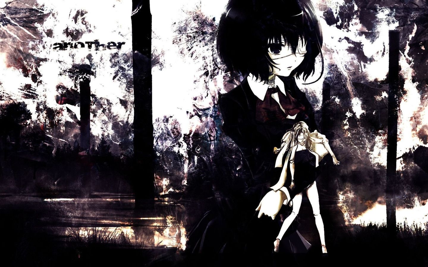 1440x900 Another Anime Background Wallpaper 106811