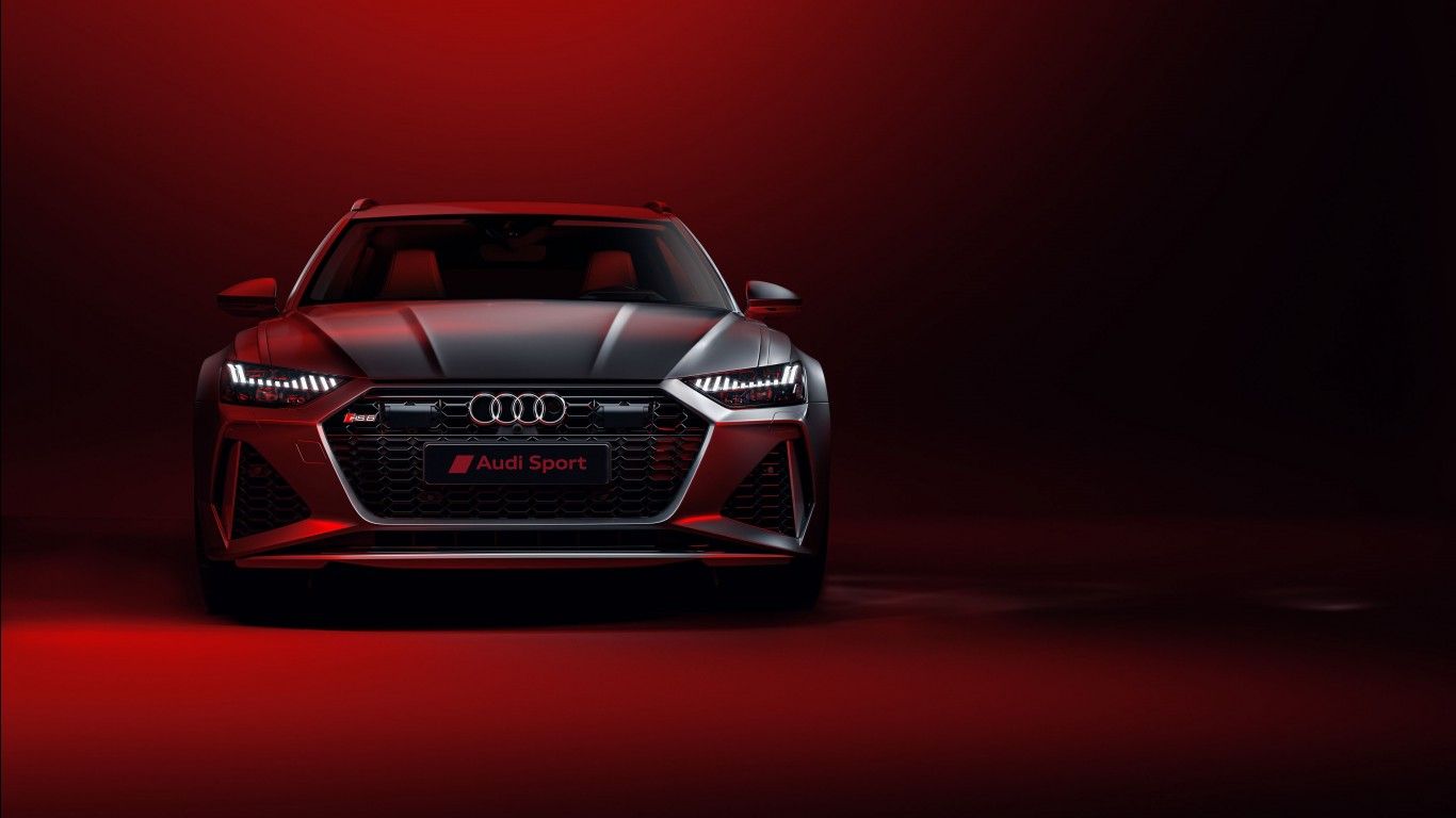 1366x768 Audi RS6 4K HD Cars Wallpaper