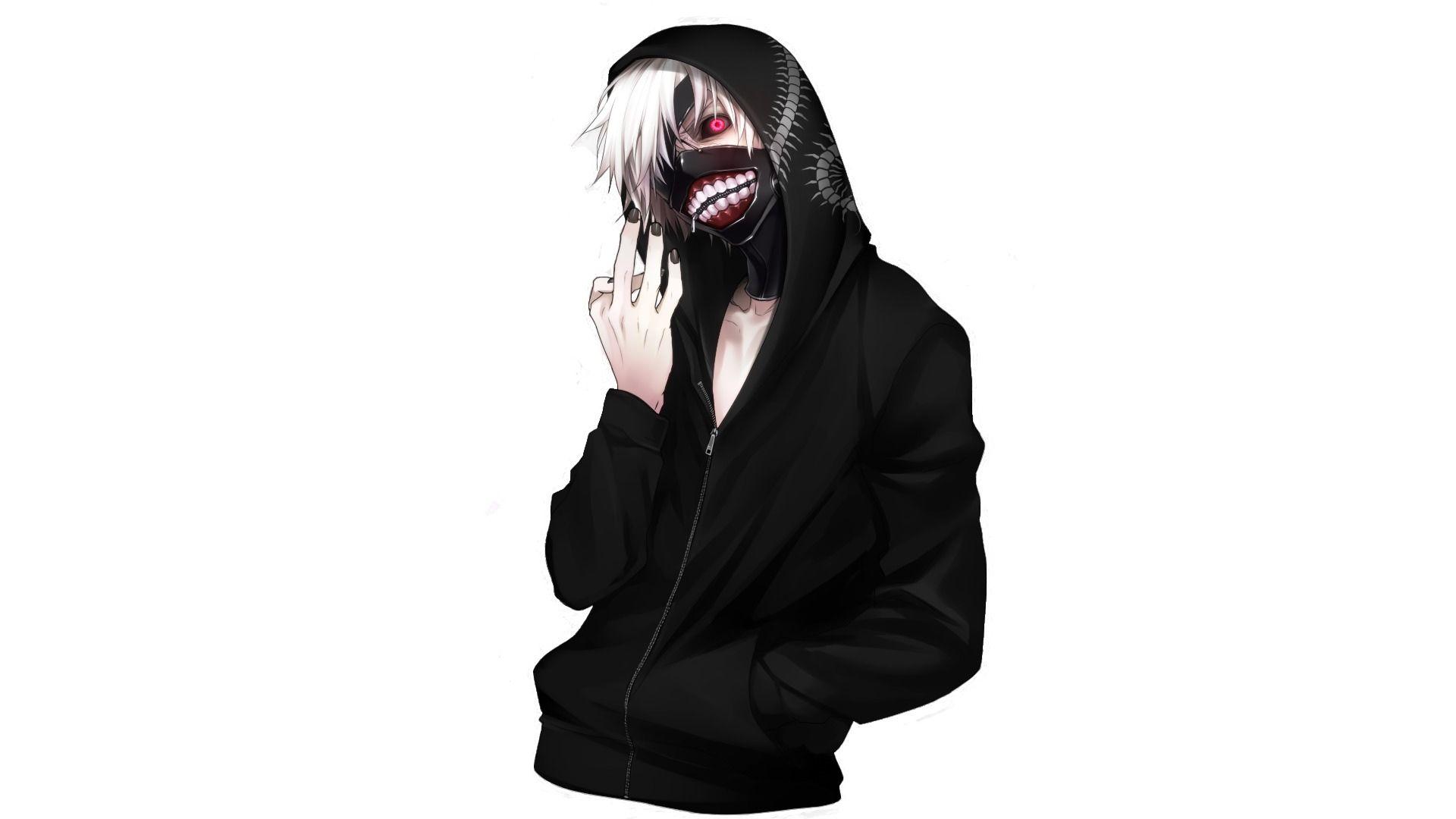 1920x1080 Full HD Wallpaper tokyo ghoul gesture mask hoodie, Desktop Background HD 1080p
