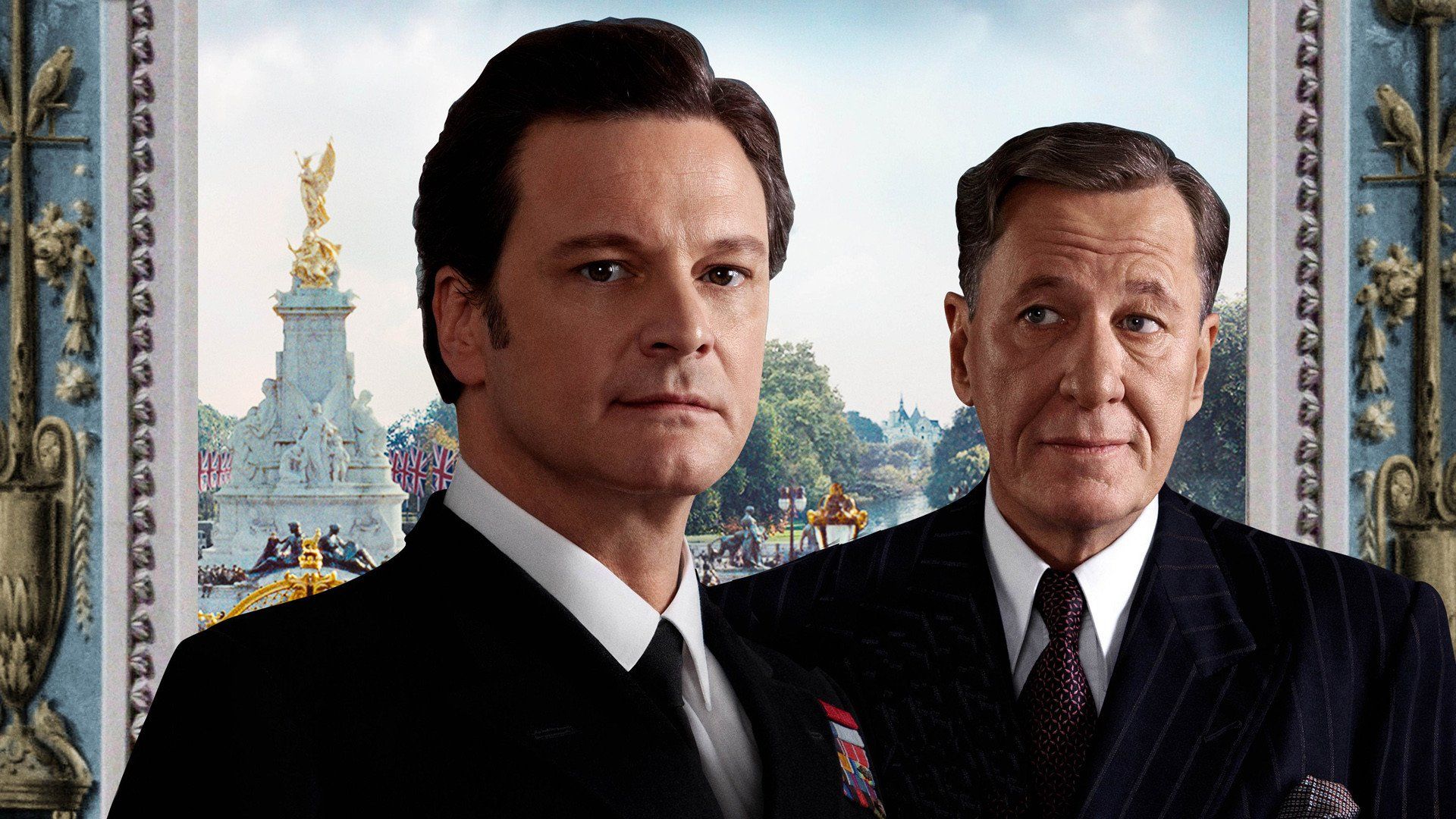 1920x1080 The King's Speech: Colin Firth & Geoffrey Rush HD Wallpaper Tributex1080