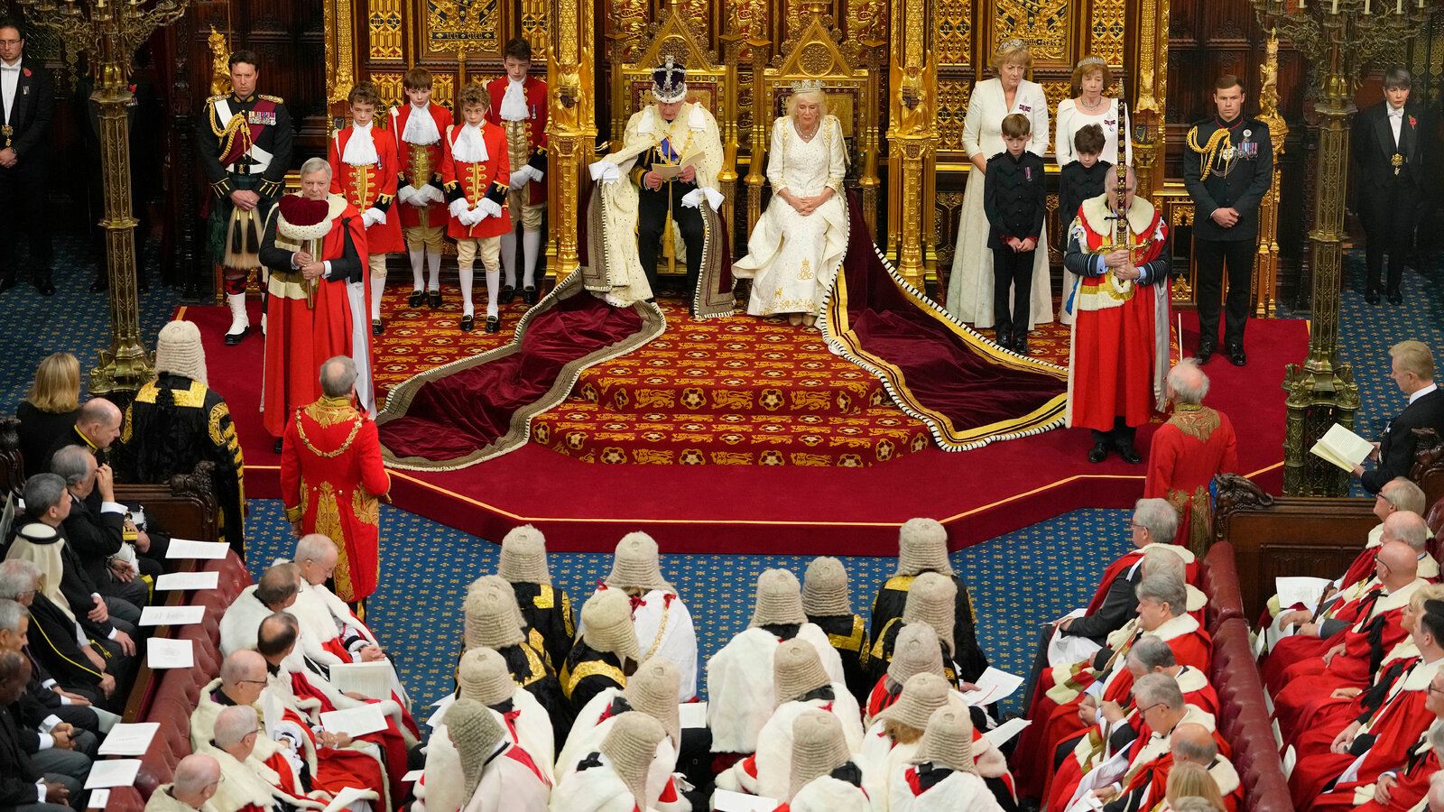1600x900 King Charles III Opens Parliament For the First Time as Monarch