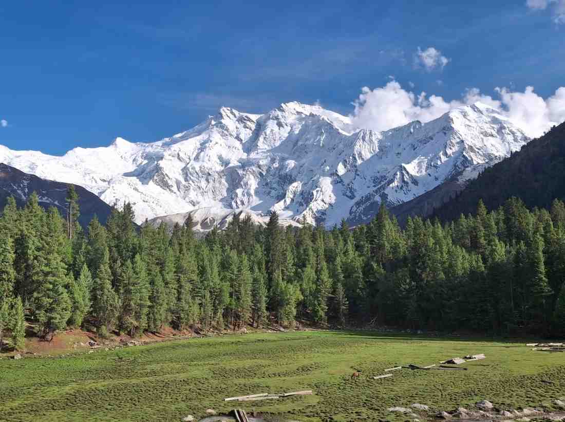 1100x821 Rakaposhi Base Camp Trek Map 2026. Step By Step Itinerary & Navigation Guide
