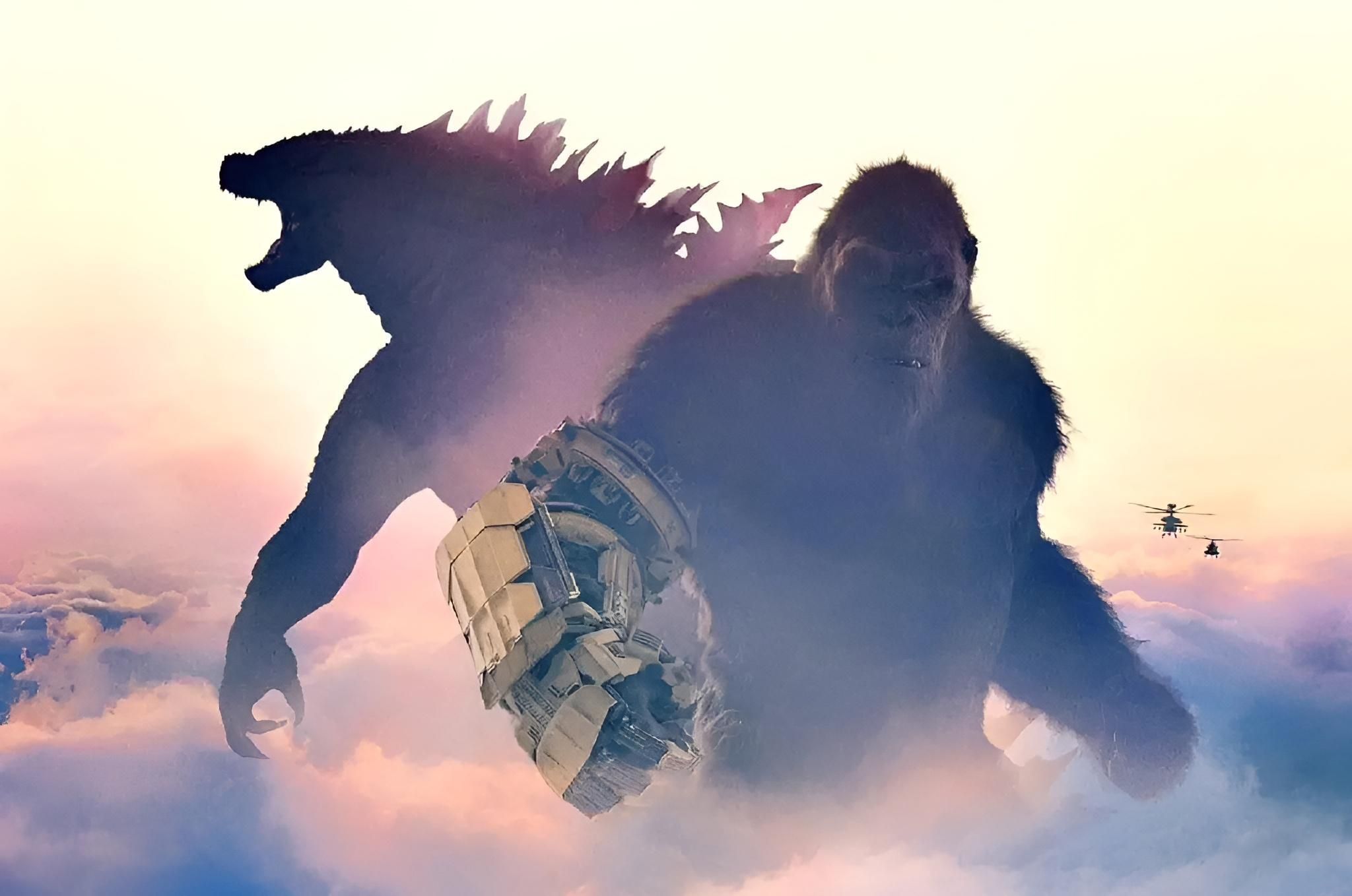 2048x1358 Godzilla x Kong The New Empire Background Wallpaper