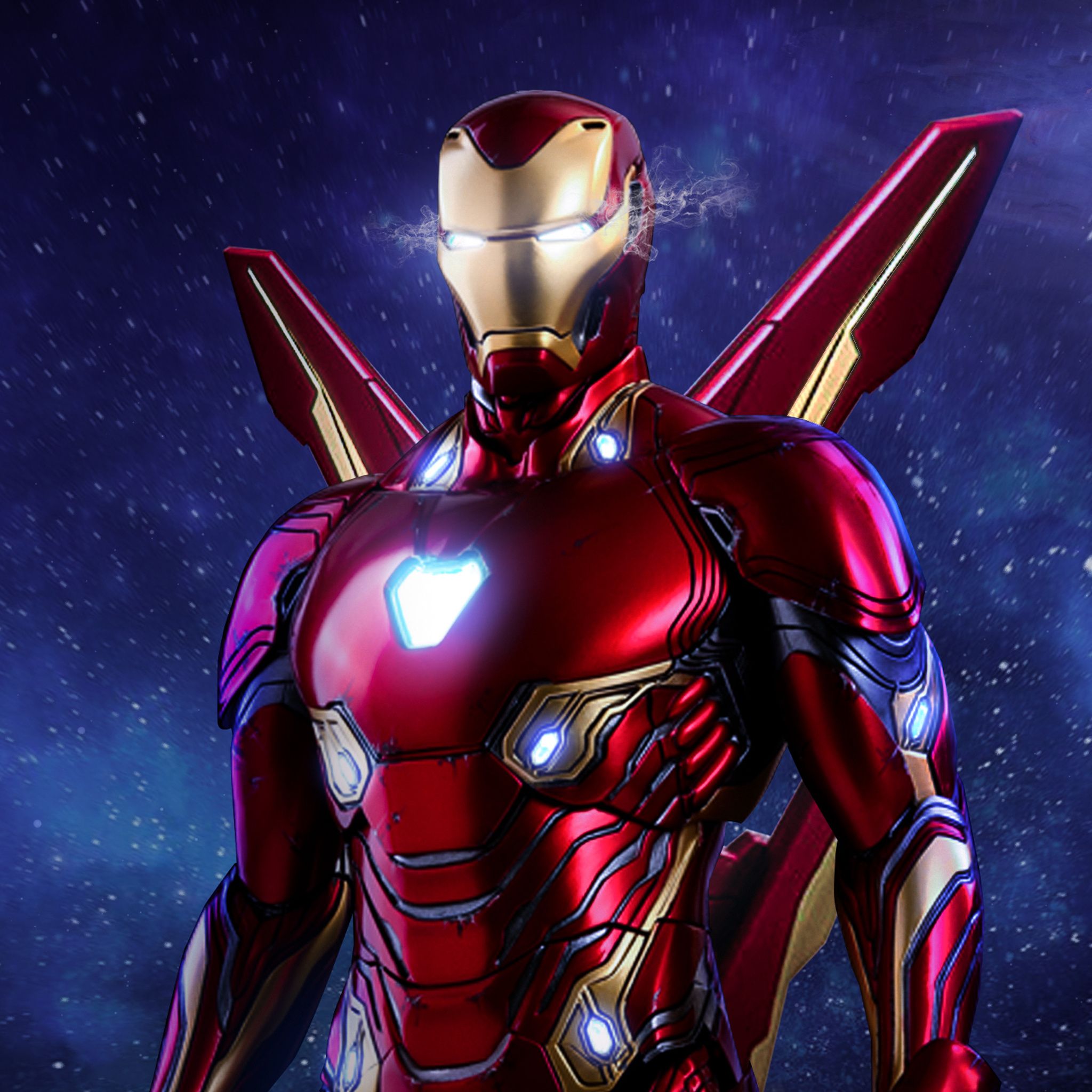 2048x2048 Iron Man Avengers Infinity War Suit Artwork iPad Air , HD 4k Wallpaper, Image, Background, Photos and Picture