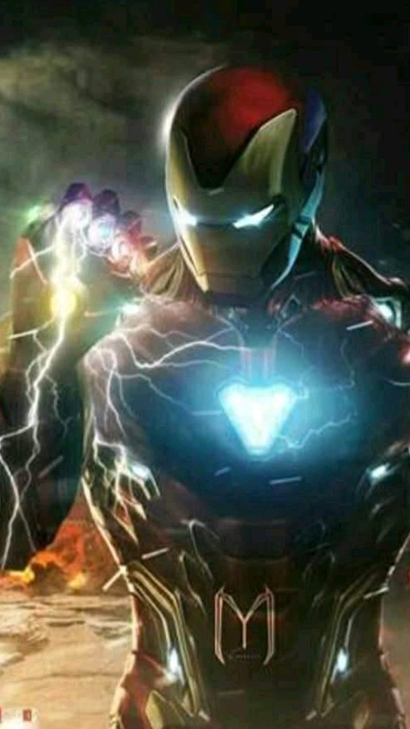 800x1422 Infinity Ironman, avengers, endgame, infinity stone, iron man, tony stark, HD phone wallpaper
