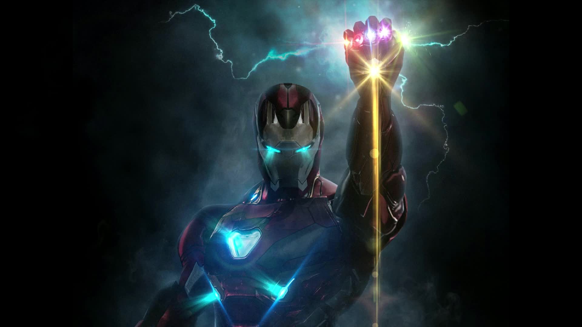 1920x1080 PC Iron Man Infinity Gauntlet Live Wallpaper
